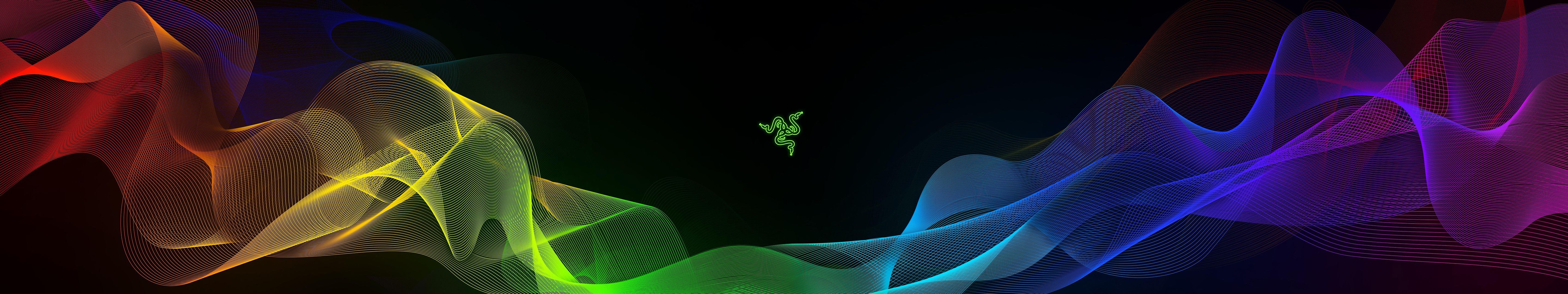 5760x1080 Razer Triple Monitor Wallpaper, Dual Screen