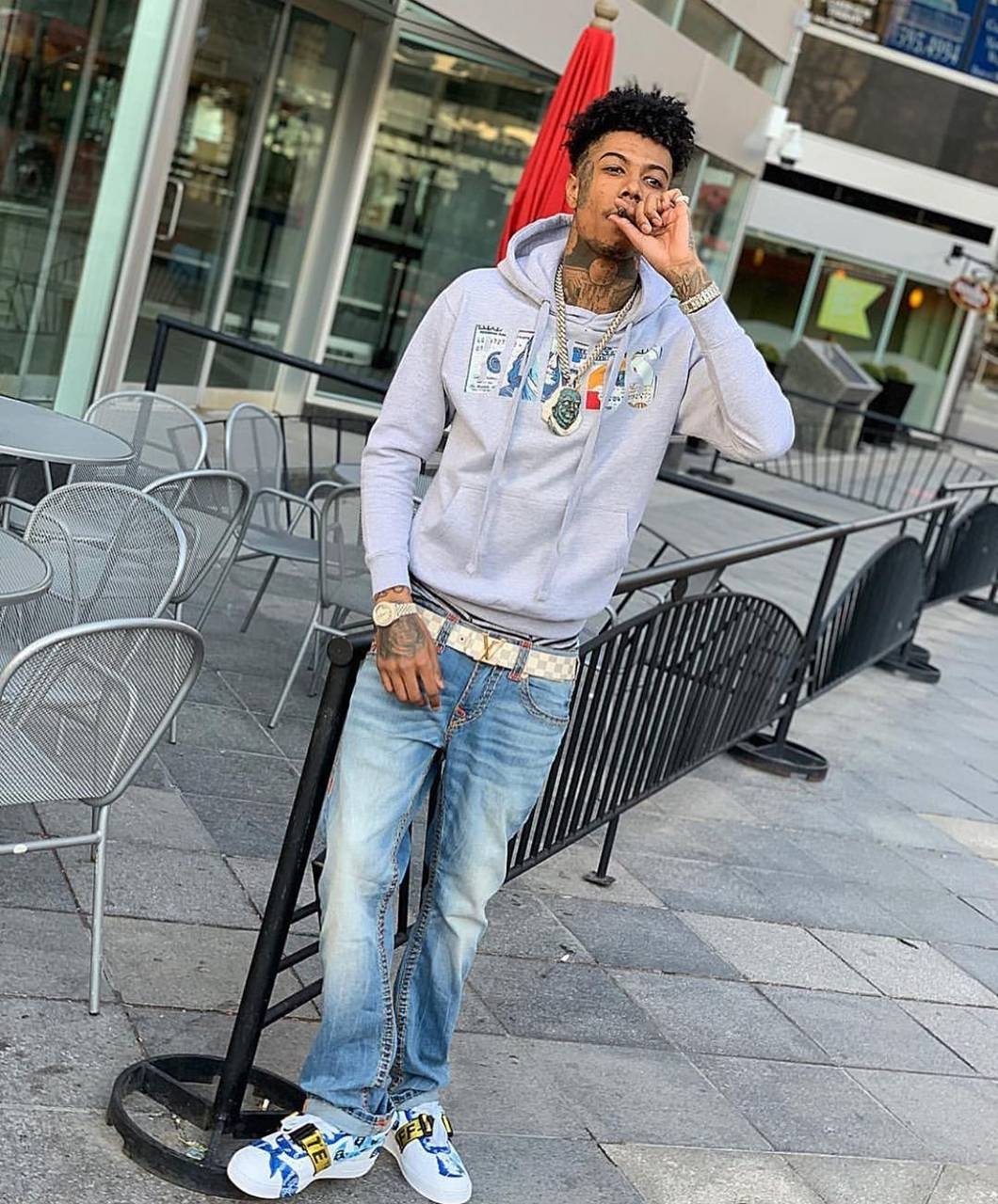 1060x1280 Blueface wallpaper, Phone