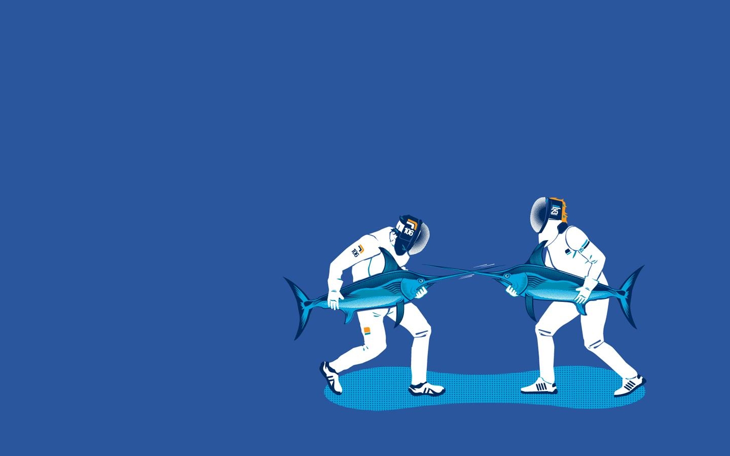 1440x900 Download the Swordfish Fencing Wallpaper, Swordfish Fencing, Desktop