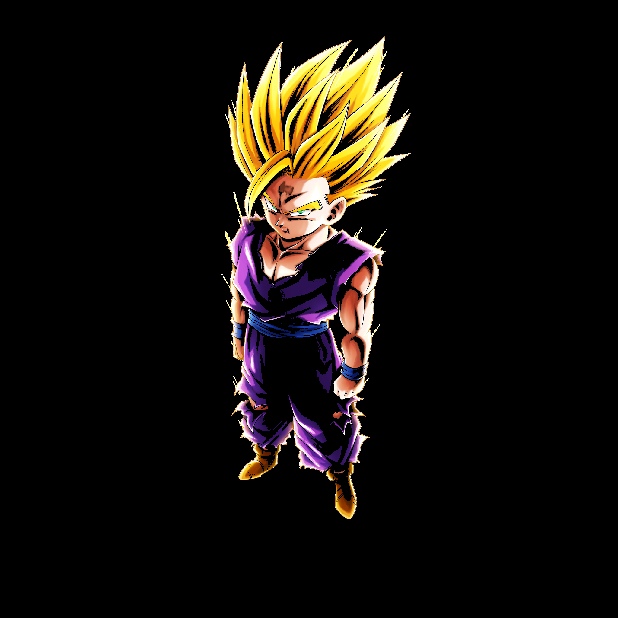 2050x2050 Ssj2 Gohan Amoled Wallpaper, Phone