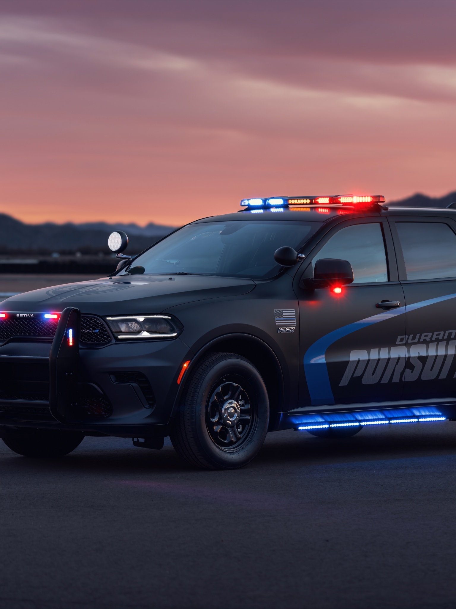 1540x2050 Dodge Durango Pursuit Wallpaper 4K, Police Cars, 5K, Phone