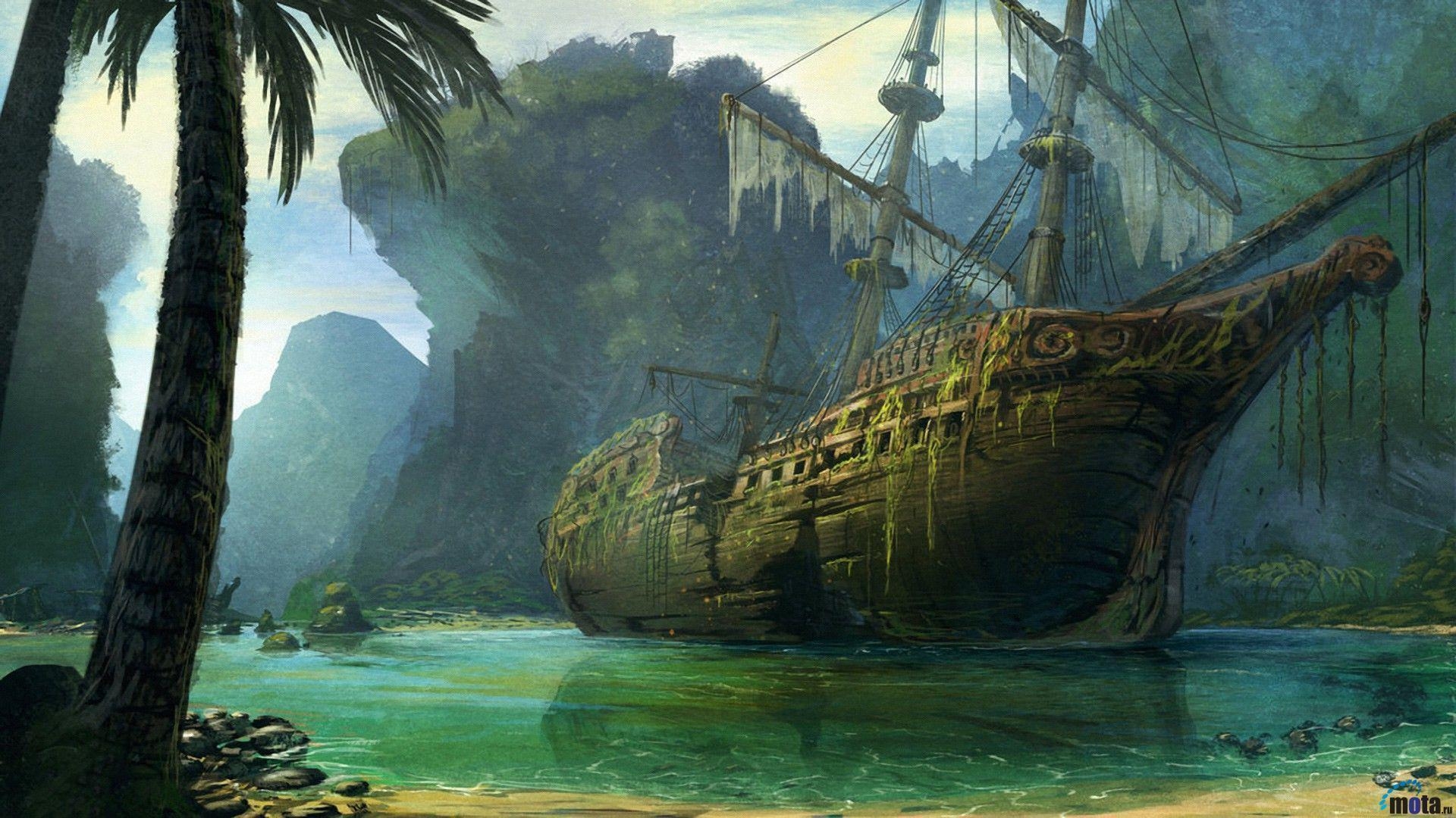 1920x1080 Pirate Background Wallpaper, Desktop