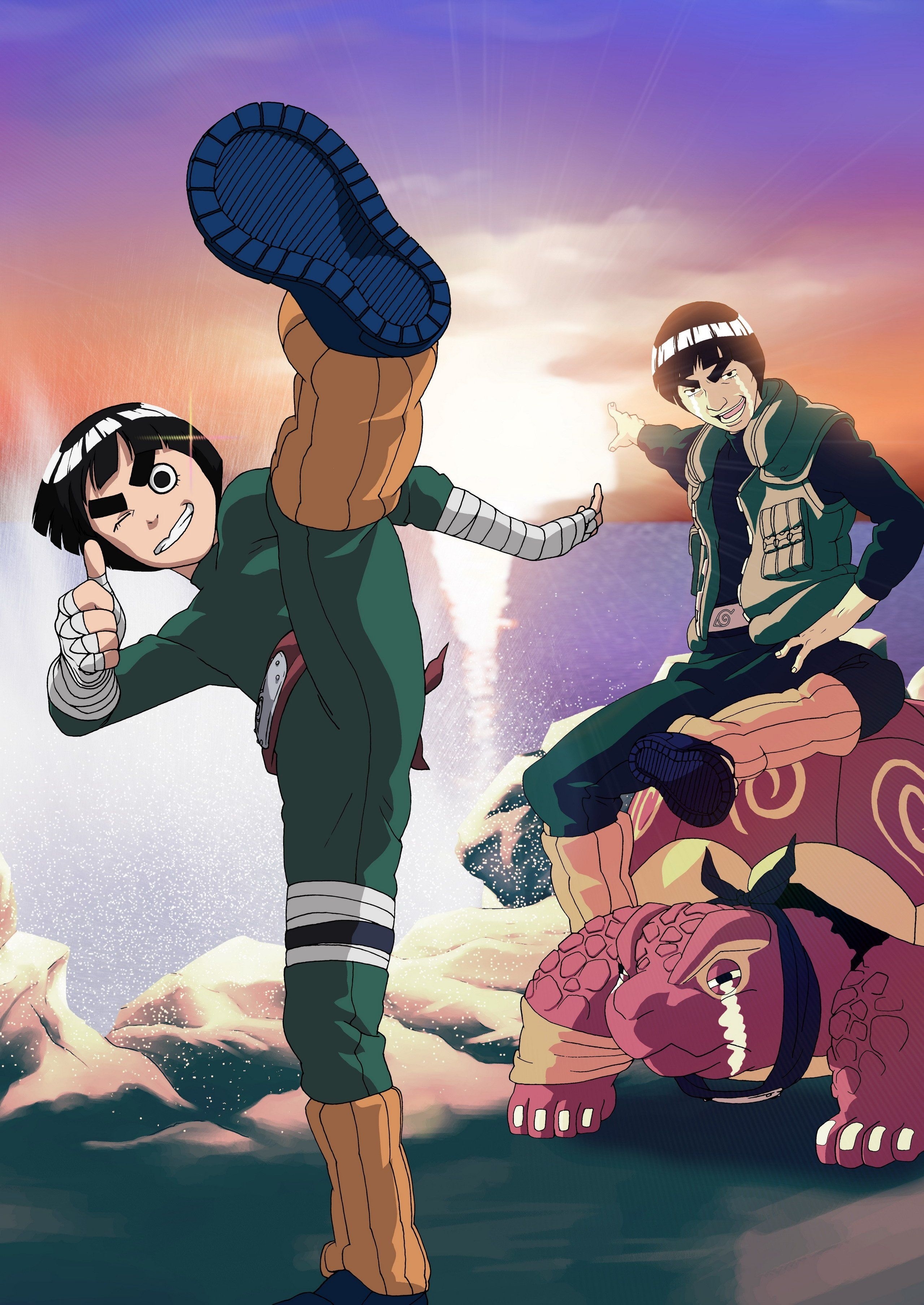 2560x3620 Rock lee cartoon Wallpaper Download, Phone