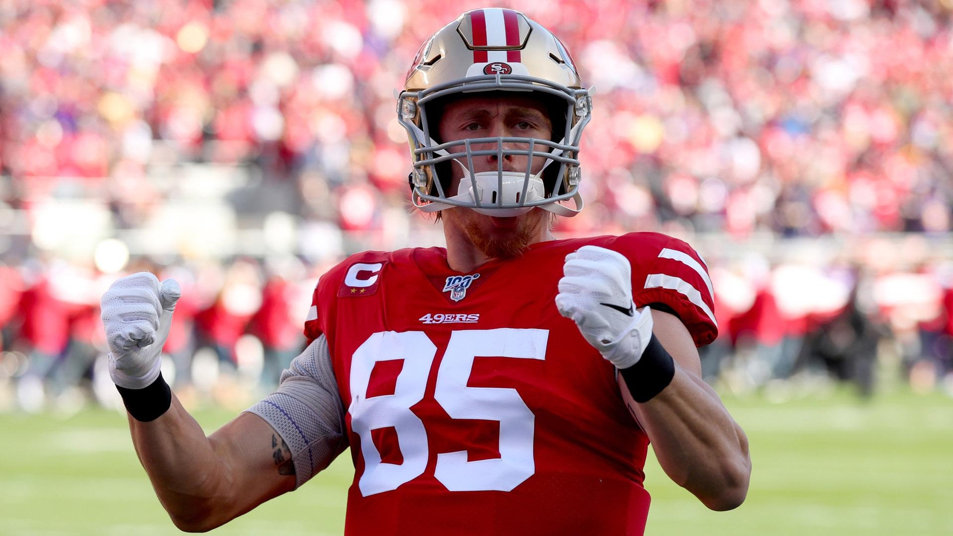 1920x1080 Chiefs know George Kittle, 49ers' run game pose huge Super, Desktop