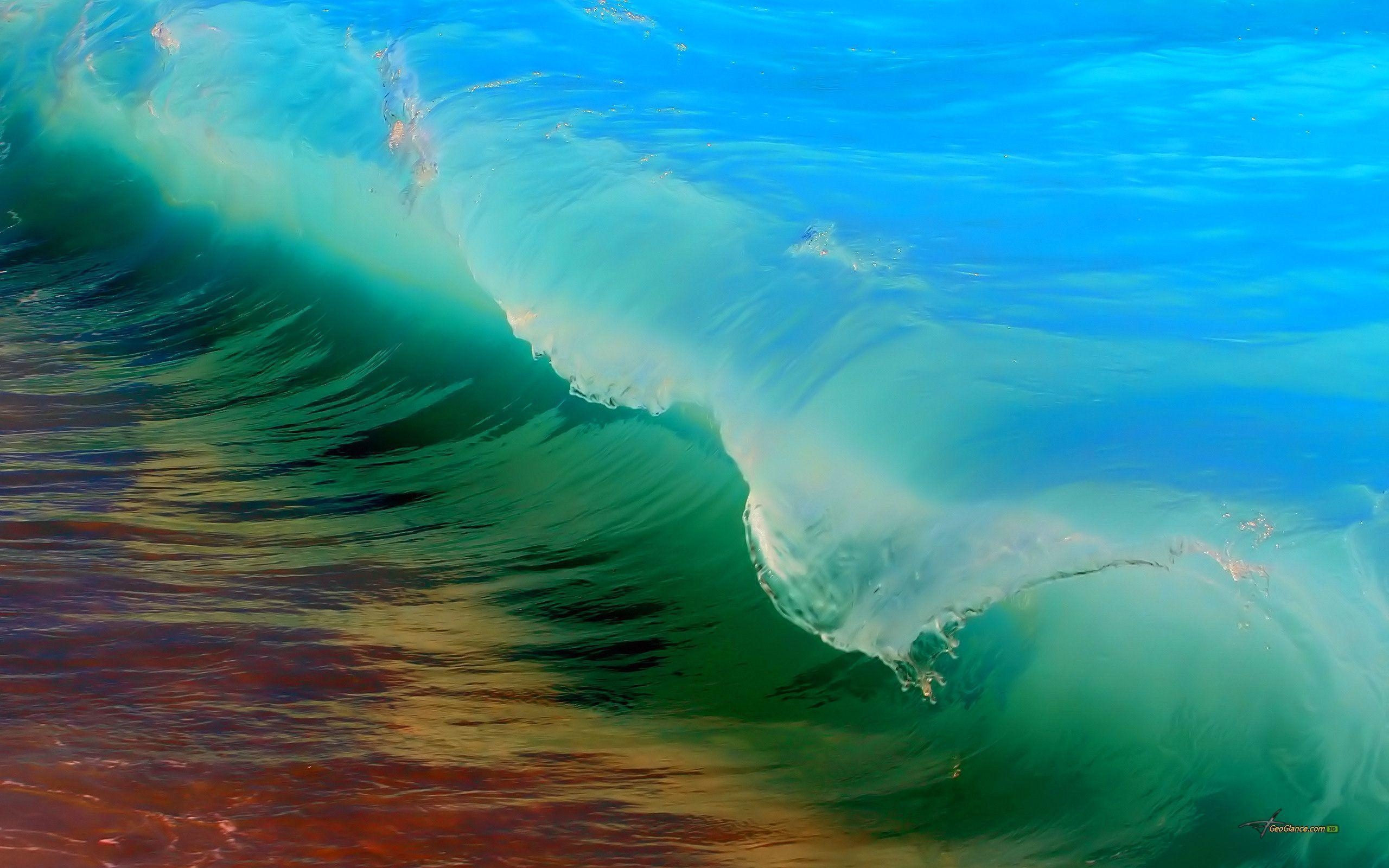 2560x1600 Rainbow Wave Wallpaper, Desktop