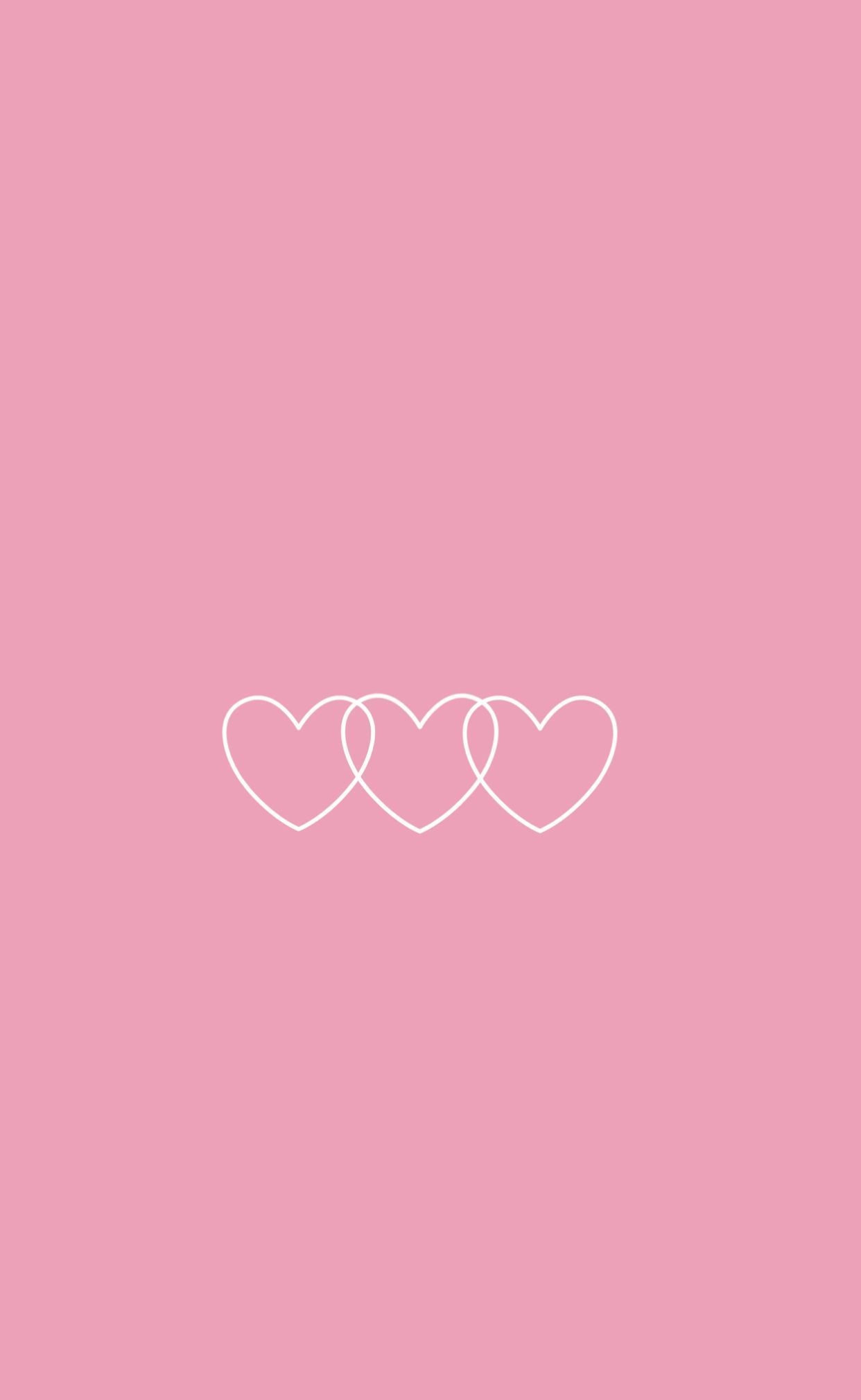 1250x2020 Cute Pink Heart iPhone Wallpaper Free Cute Pink Heart iPhone Background, Phone