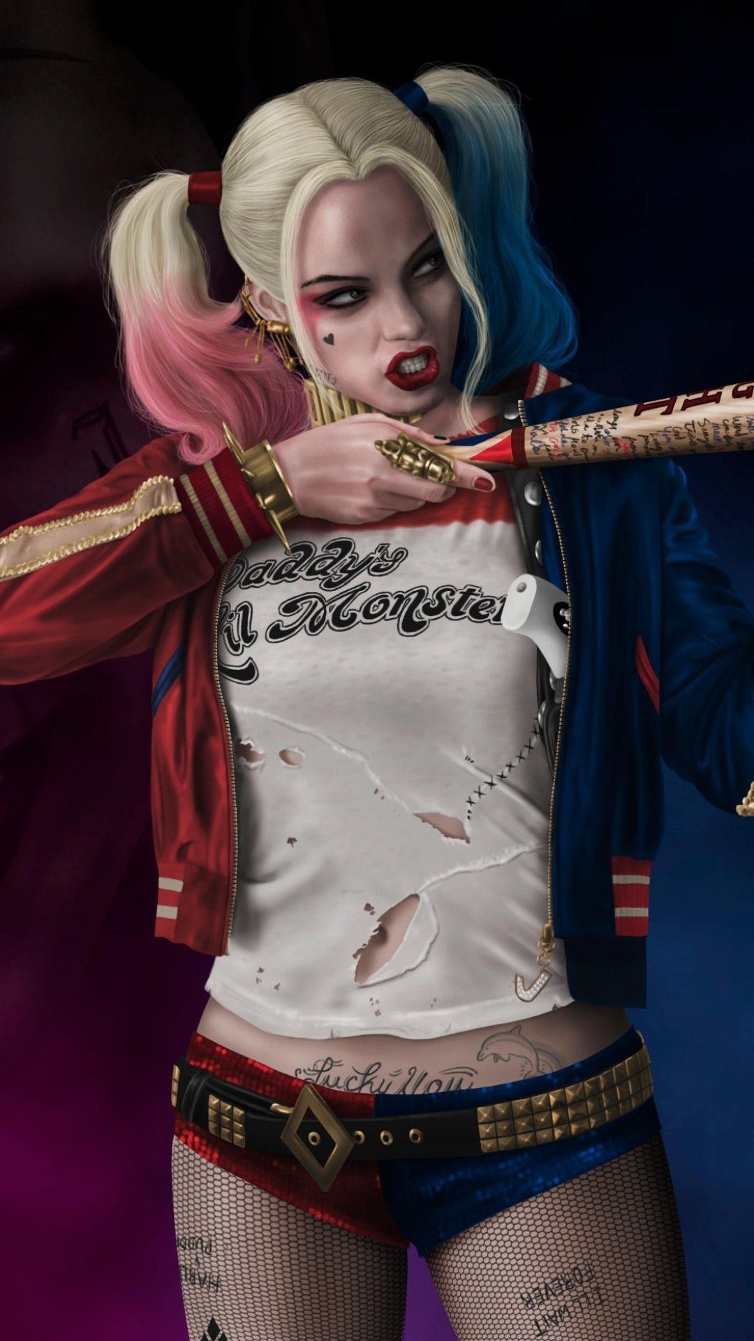 1080x1920 Harley Quinn HD Wallpaper Free HD Wallpaper, Phone