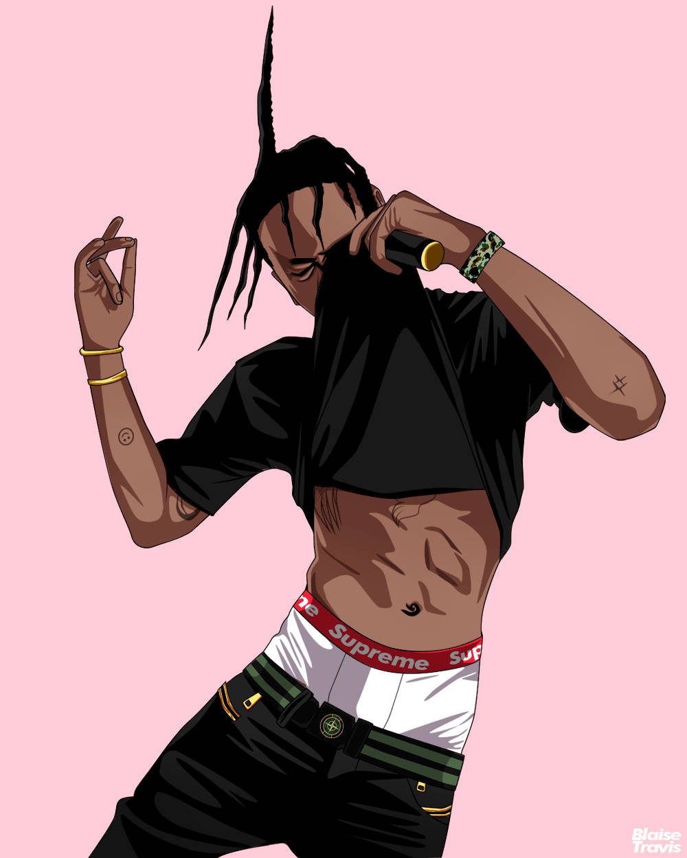 1000x1250 Dope Cartoon Wallpaper, Phone