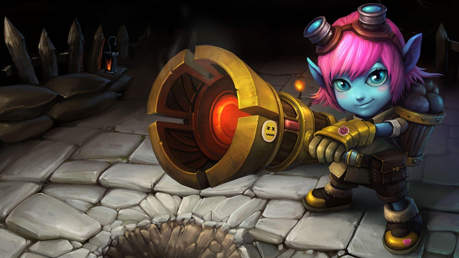 1920x1080 Riot Girl Tristana Chinese Wallpaper, Desktop