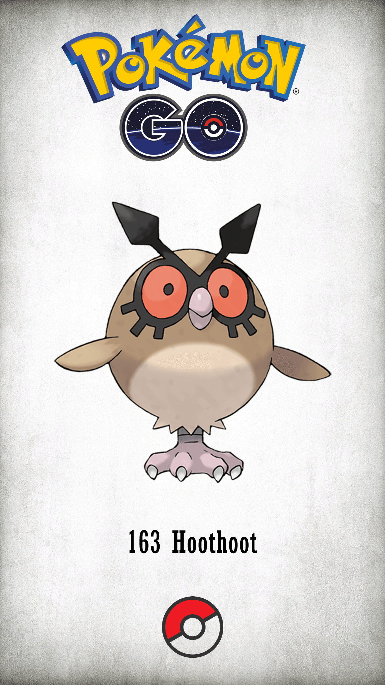 1250x2210 Character Hoothoot, Phone