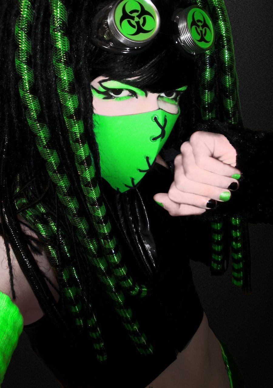 900x1280 Cyber Goth Wallpaper, Phone