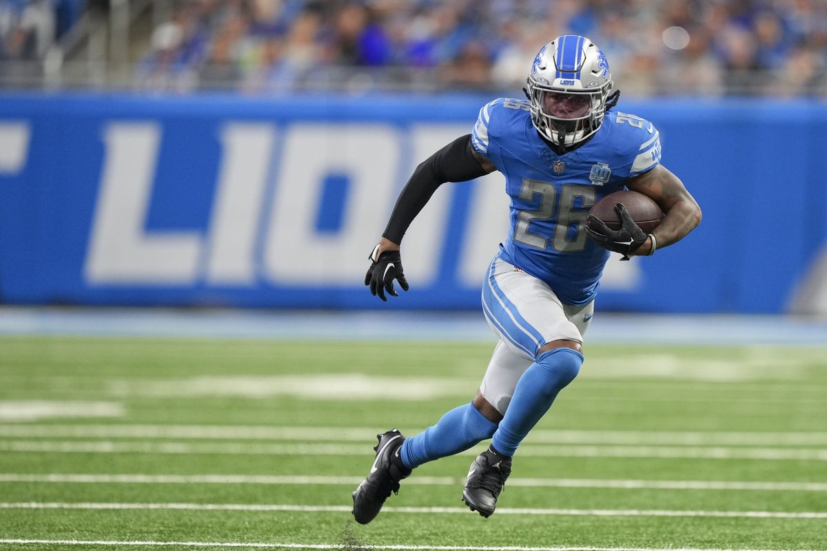 1200x800 Jahmyr Gibbs 'can Do Anything' For Detroit Lions' Short Handed RB Room Of Detroit, Desktop