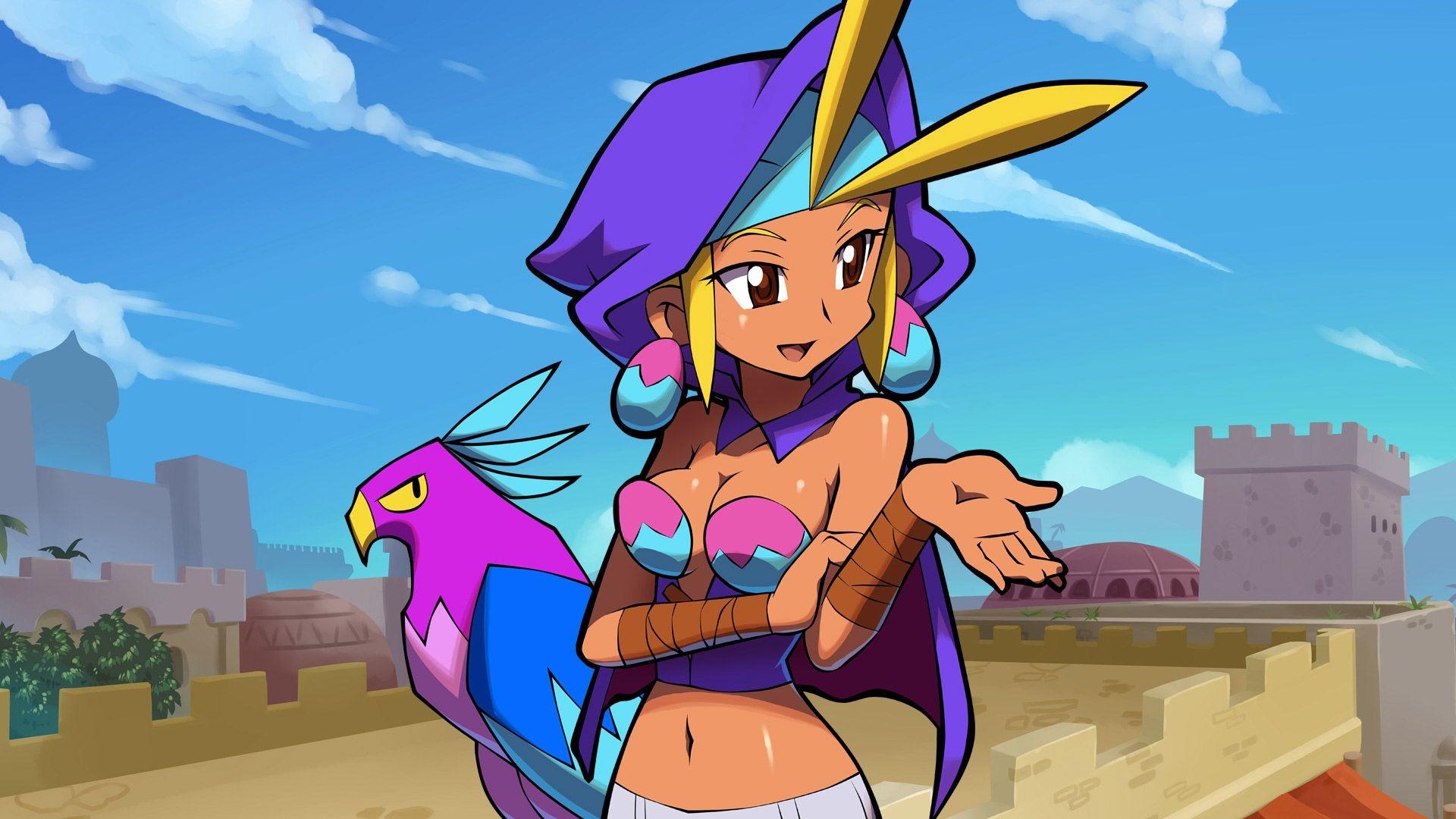 1920x1080 Sky. Wallpaper from Shantae and the Pirate's Curse, Desktop