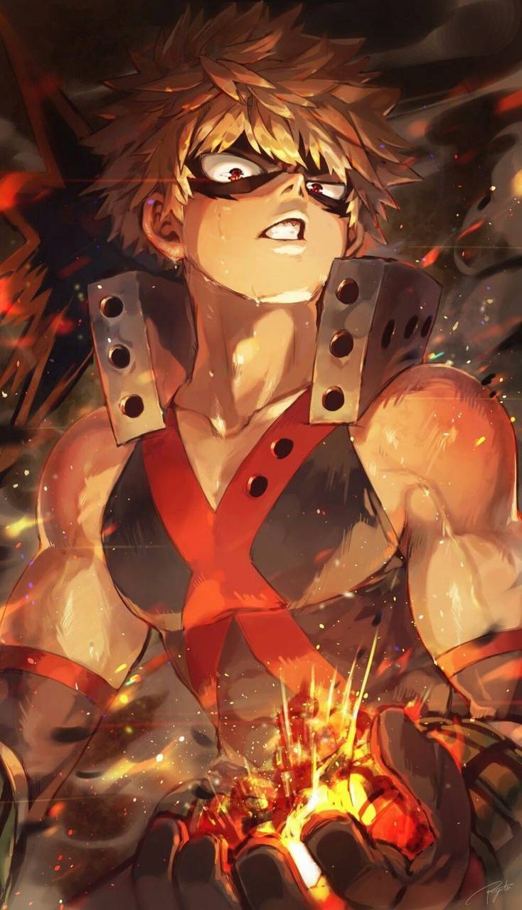 740x1280 Bakugou wallpaper, Phone