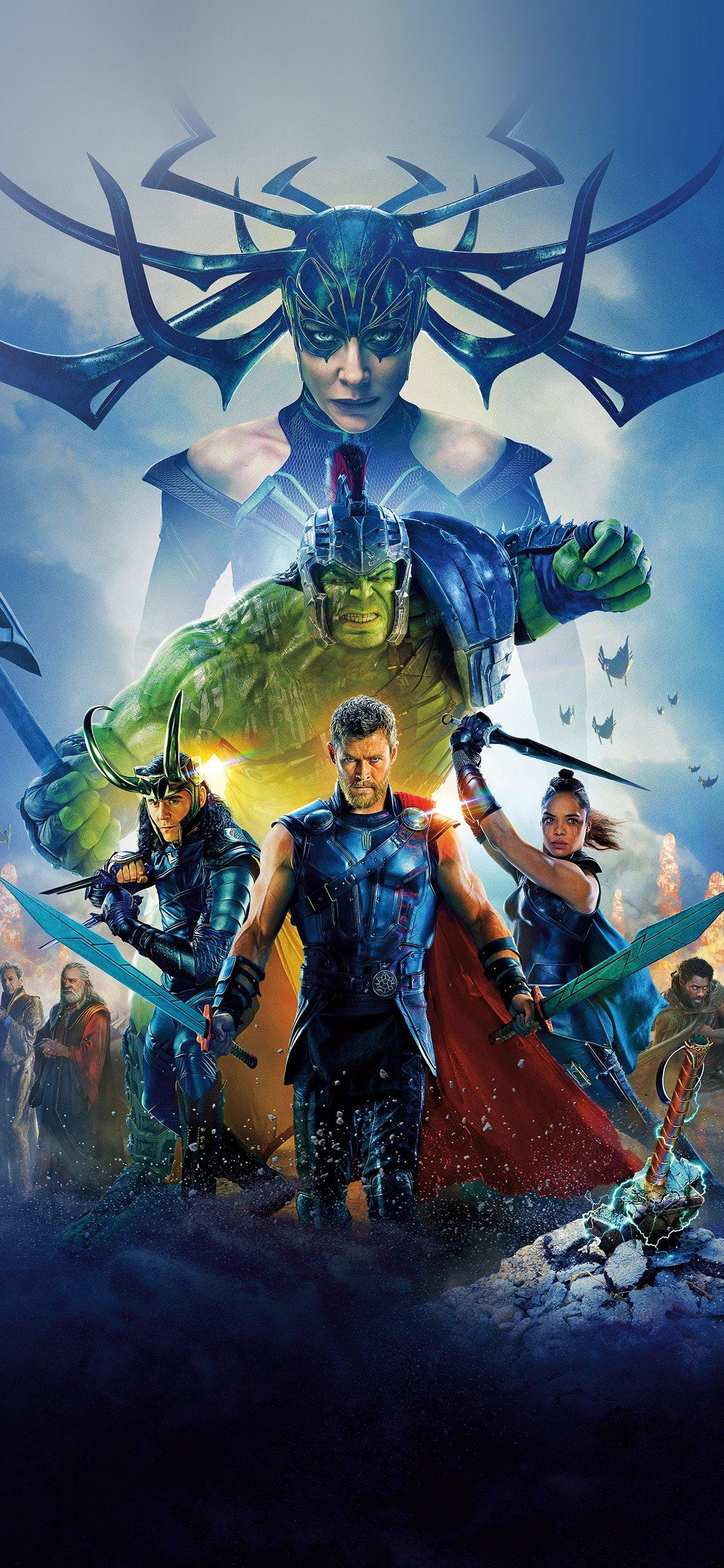 1130x2440 iPhone X wallpaper. thor ragnarok film, Phone