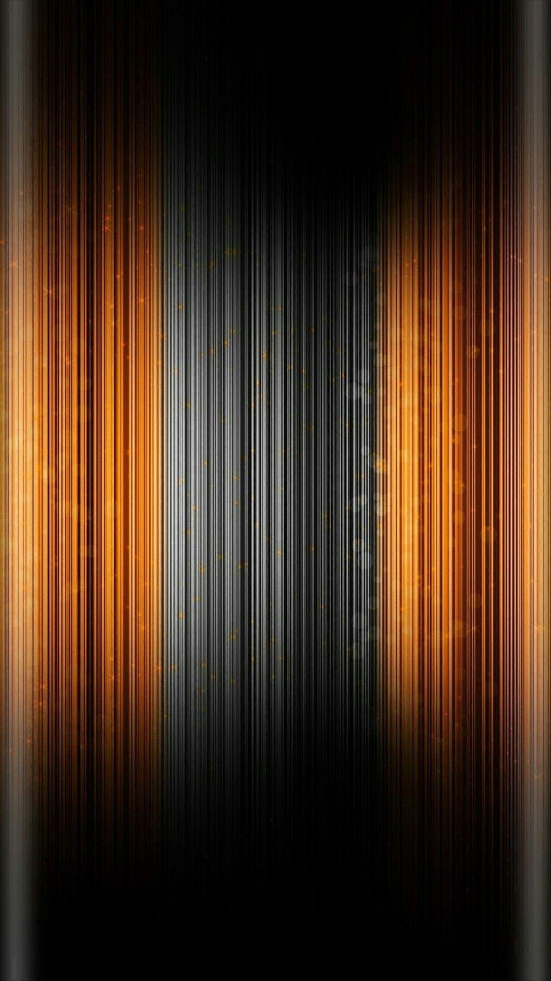 1080x1920 Orange and Black Gradient Wallpaper. *Abstract and Geometric, Phone