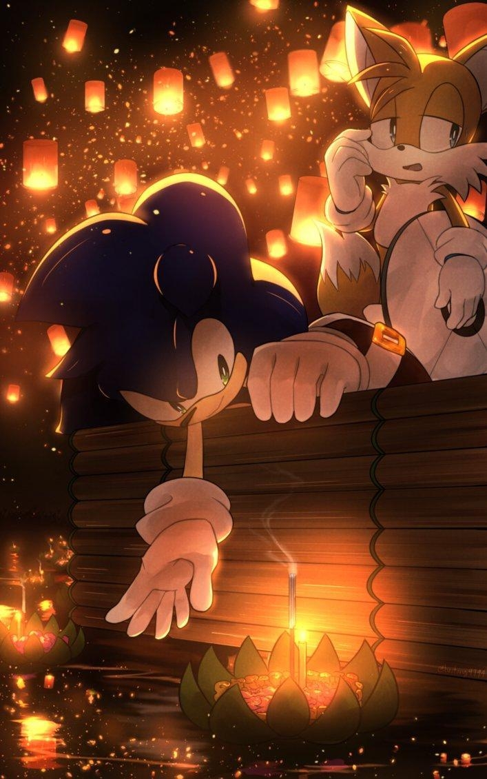 710x1130 Loy Krathong 2014. Sonic the Hedgehog, Phone