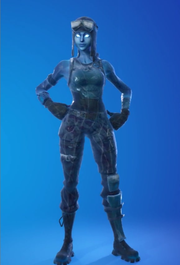 580x860 Permafrost Raider Fortnite wallpaper, Phone