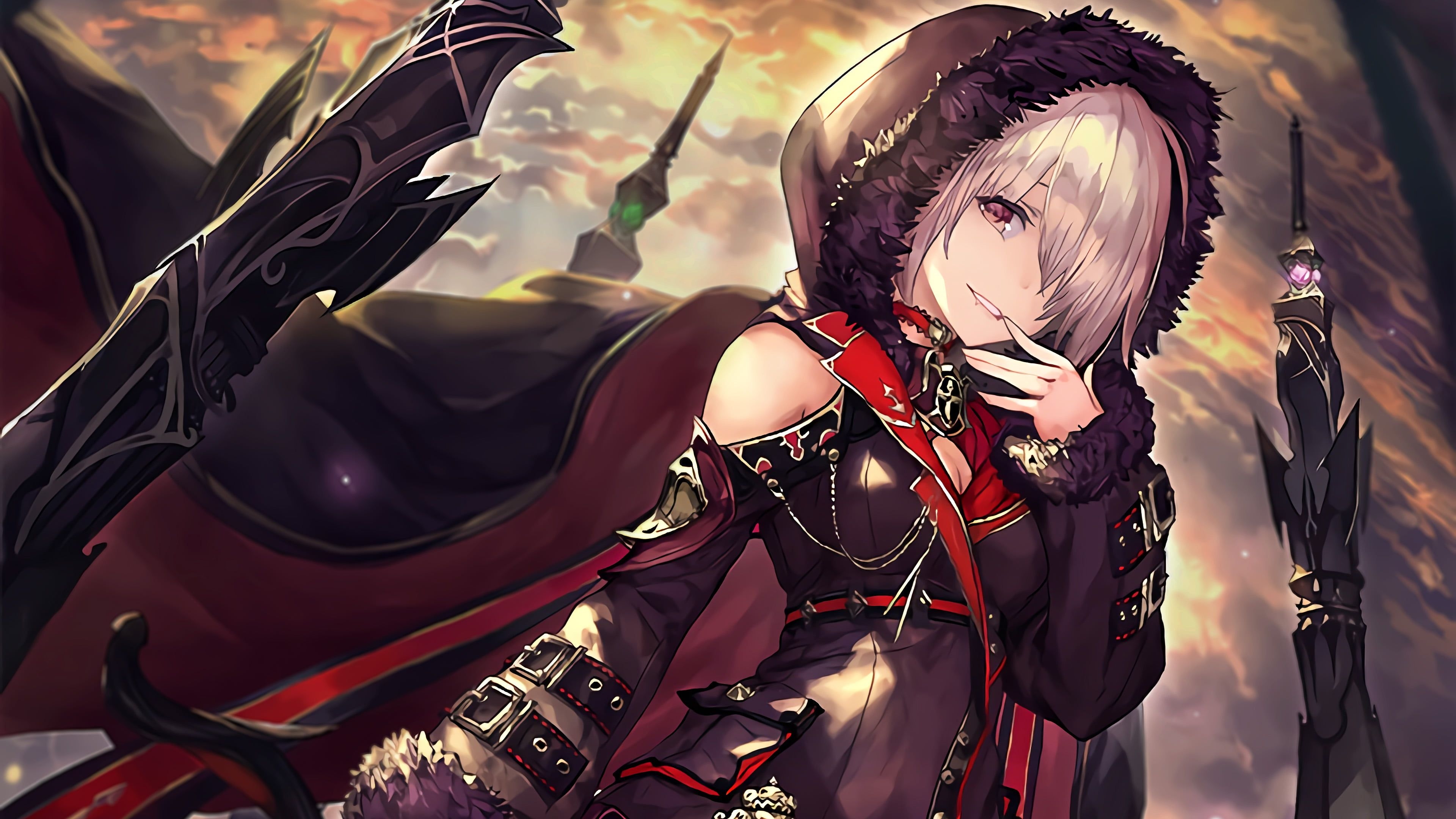 3840x2160 animated woman 3D wallpaper #anime #Shadowverse Wizardess of Oz, Desktop