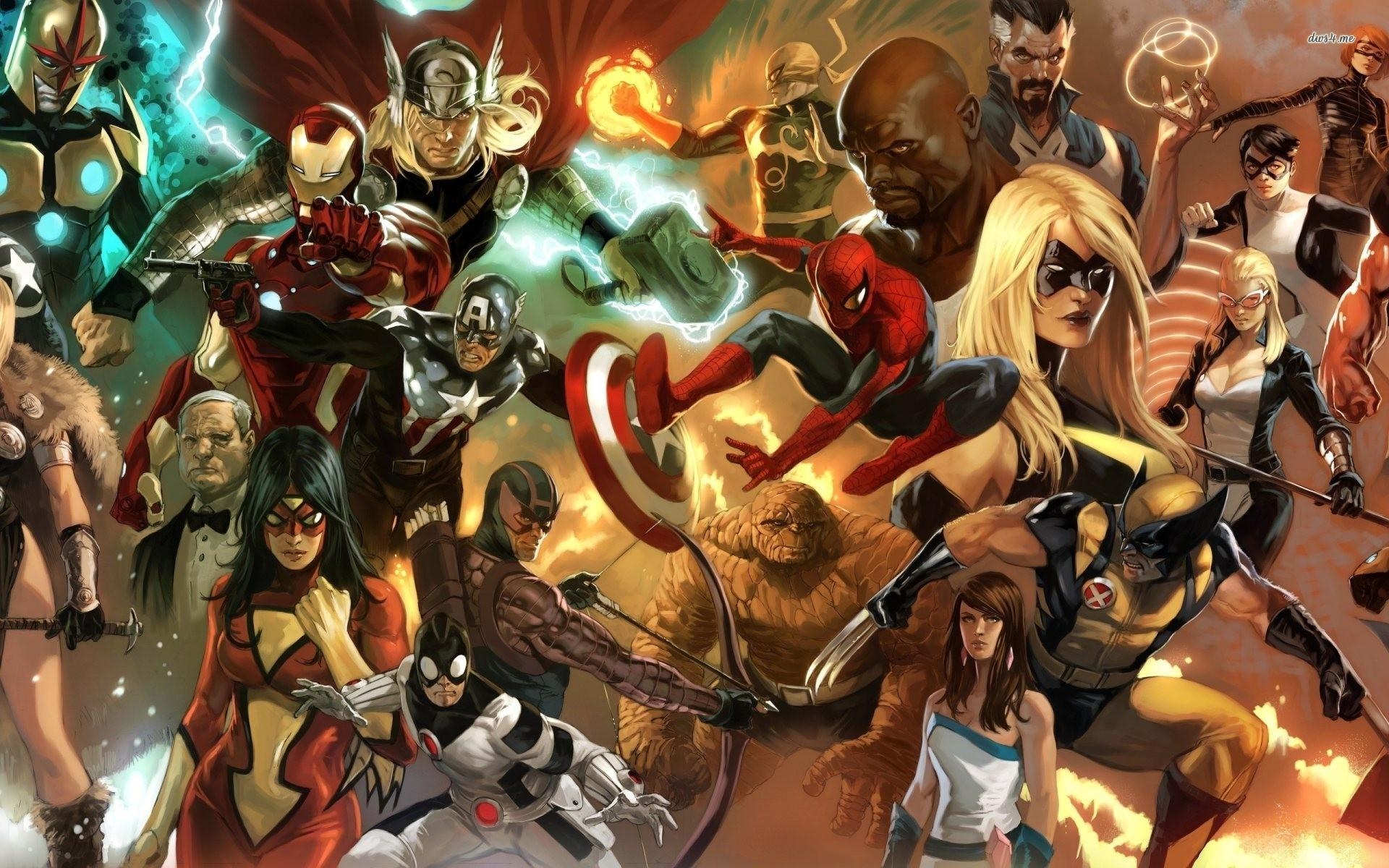 1920x1200 Marvel Heroes Wallpaper 3D Wallpaper & Background, Desktop