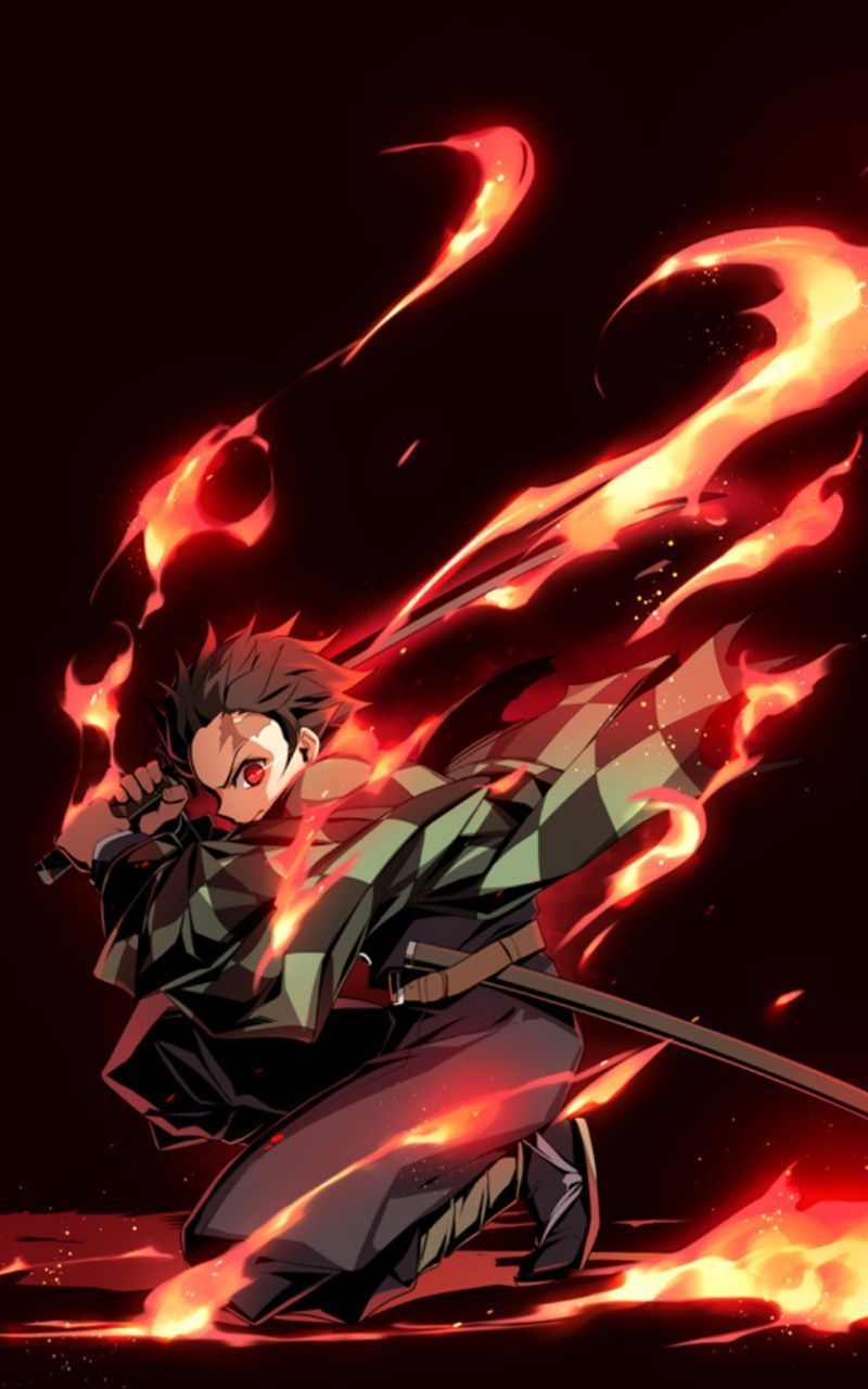 800x1280 Demon Slayer Tanjirou Wallpaper Free Demon Slayer Tanjirou Background, Phone