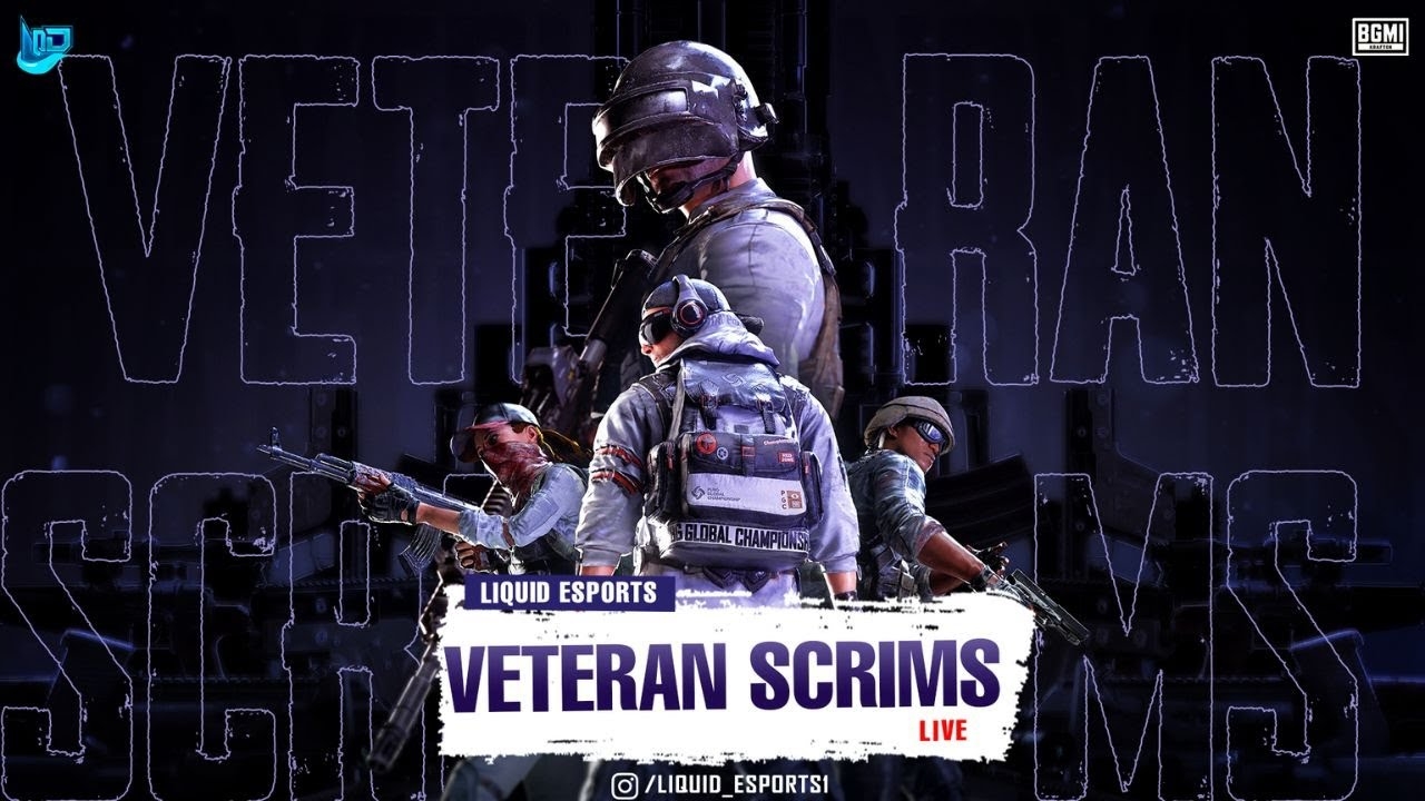 1280x720 LIQUID ESPORTS VETERAN SCRIMS.. Target K Subscribers.... #BGMI #SCRMIS, Desktop