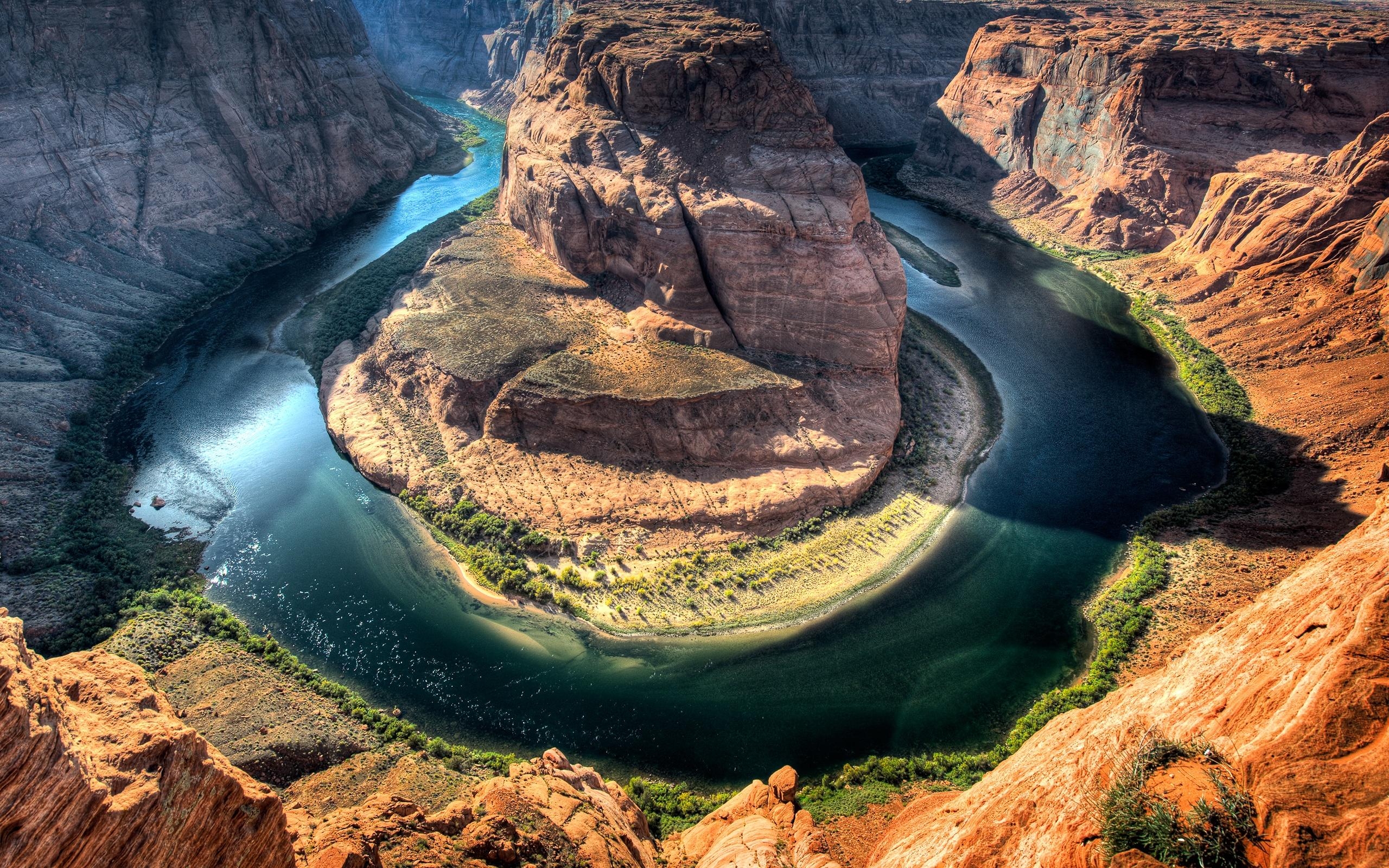 2560x1600 Horseshoe Bend Arizona Wallpaper in jpg format for free download, Desktop