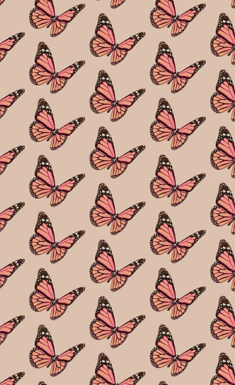 750x1230 Wallpaper. Butterfly wallpaper iphone, Aesthetic iphone wallpaper, iPad mini wallpaper, Phone