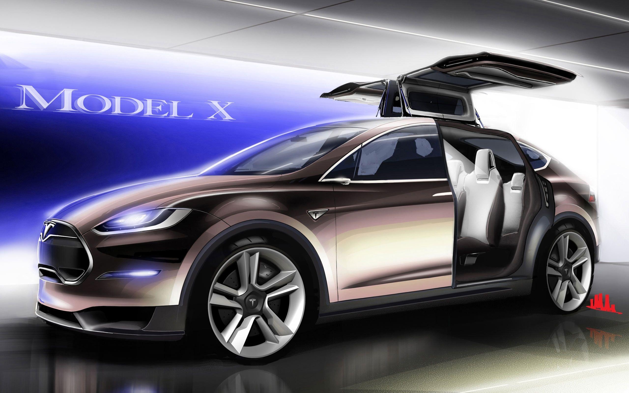 2560x1600 Tesla Model X Wallpaper. HD Car Wallpaper, Desktop