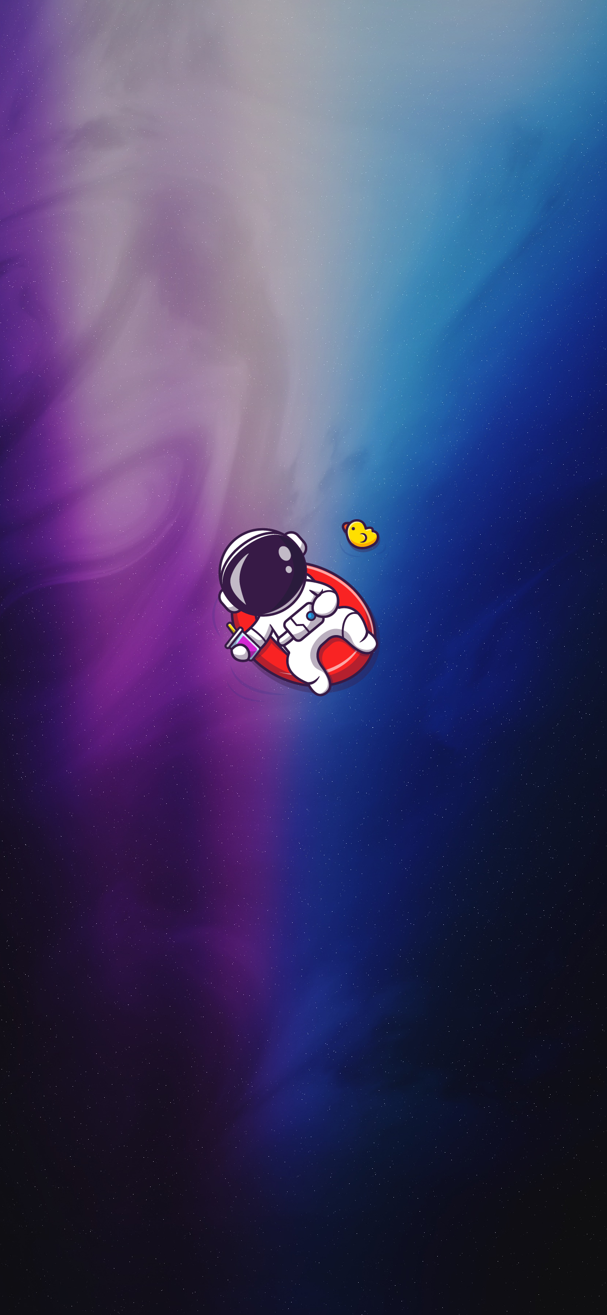 1210x2610 Cute astronaut phone wallpaper 4k, Phone