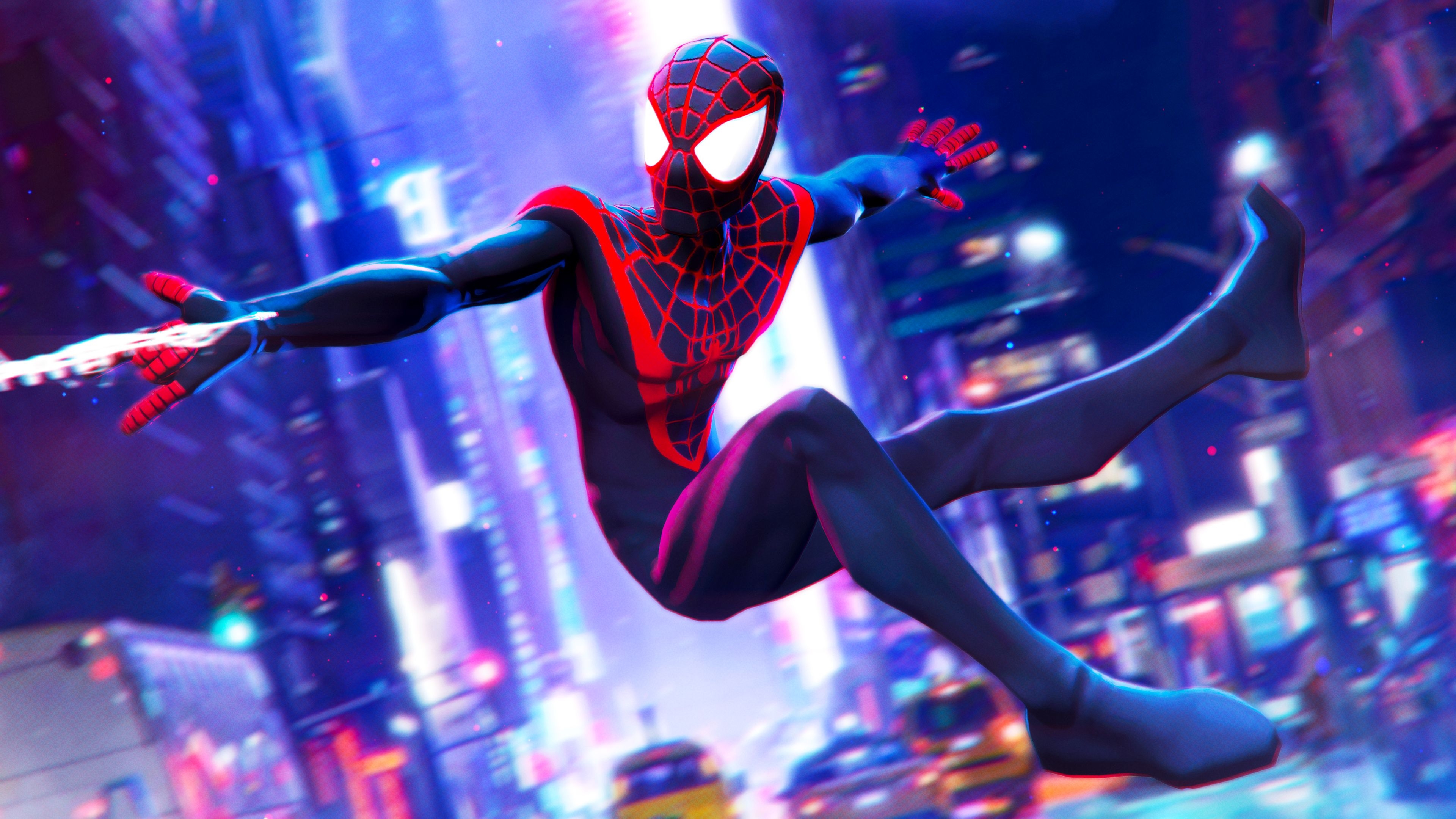 3840x2160 3D Miles Morales, HD Superheroes, 4k Wallpaper, Image, Background, Photo and Picture, Desktop