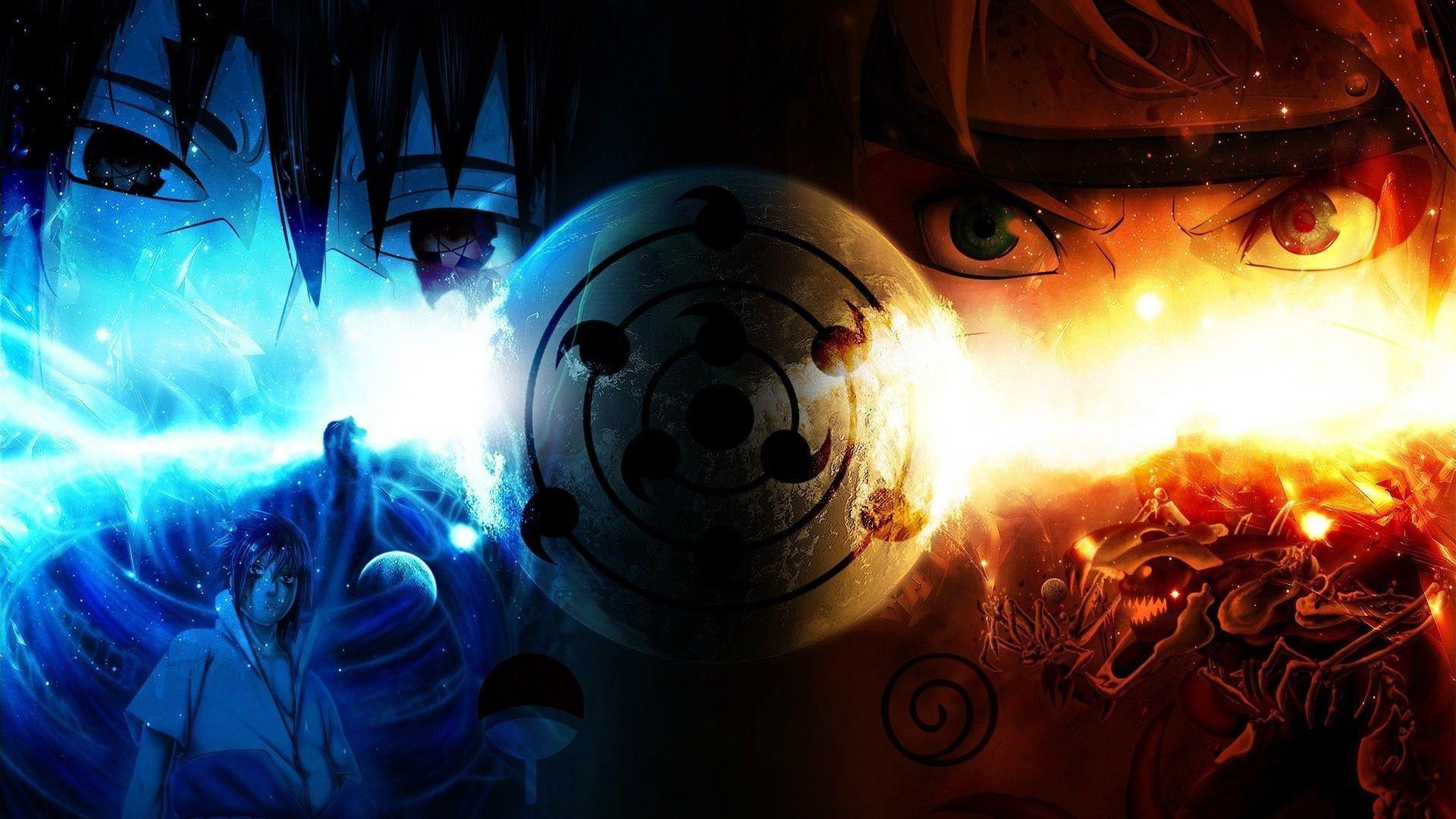 1920x1080 Free download Naruto Fire And Ice HD Anime Wallpaper Desktop, Desktop