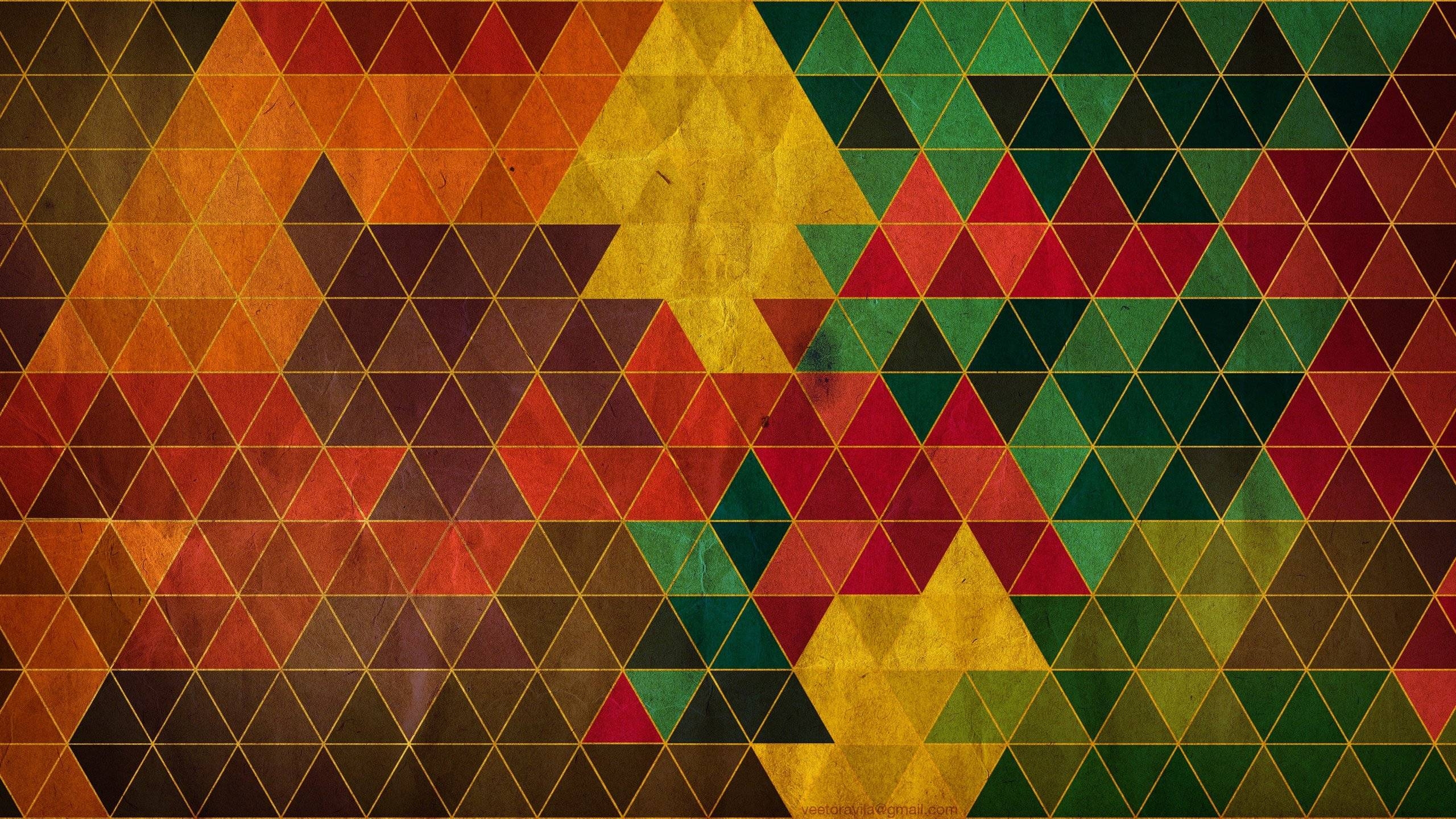 2560x1440 Triangle wallpaper  desktop background, Desktop