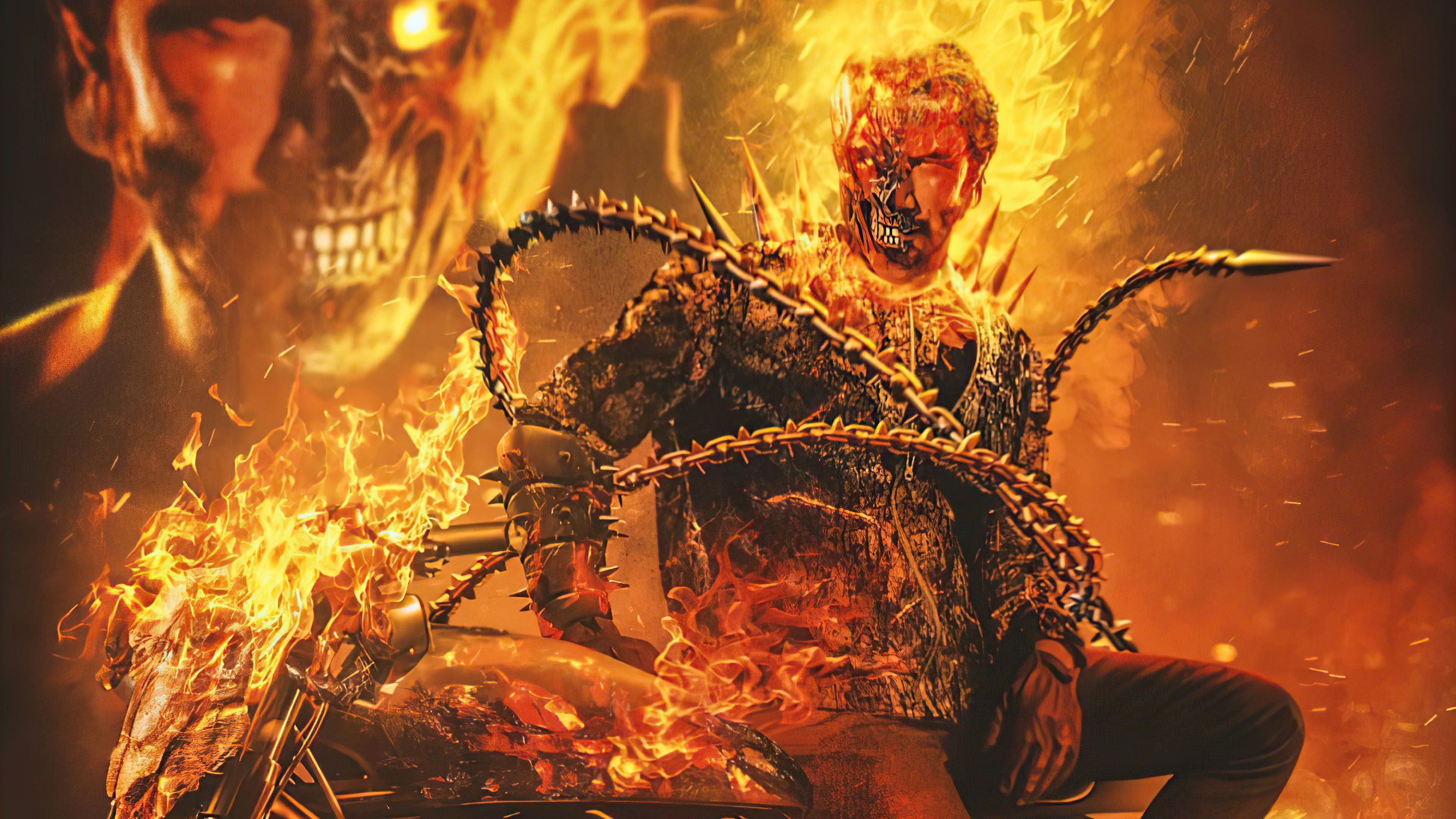 3840x2160 Keanu Reeves As Ghost Rider 4k Laptop Full HD 1080P HD 4k Wallpaper, Image, Background, Photo and Picture, Desktop