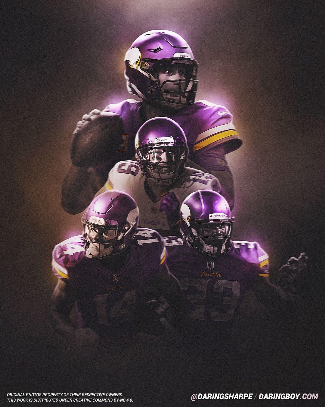 1080x1350 Kirk Cousins, Adam Thielen, Stefon Diggs, Dalvin Cooks, Minnesota Vikings. Minnesota vikings, Minnesota vikings wallpaper, Minnesota vikings football, Phone