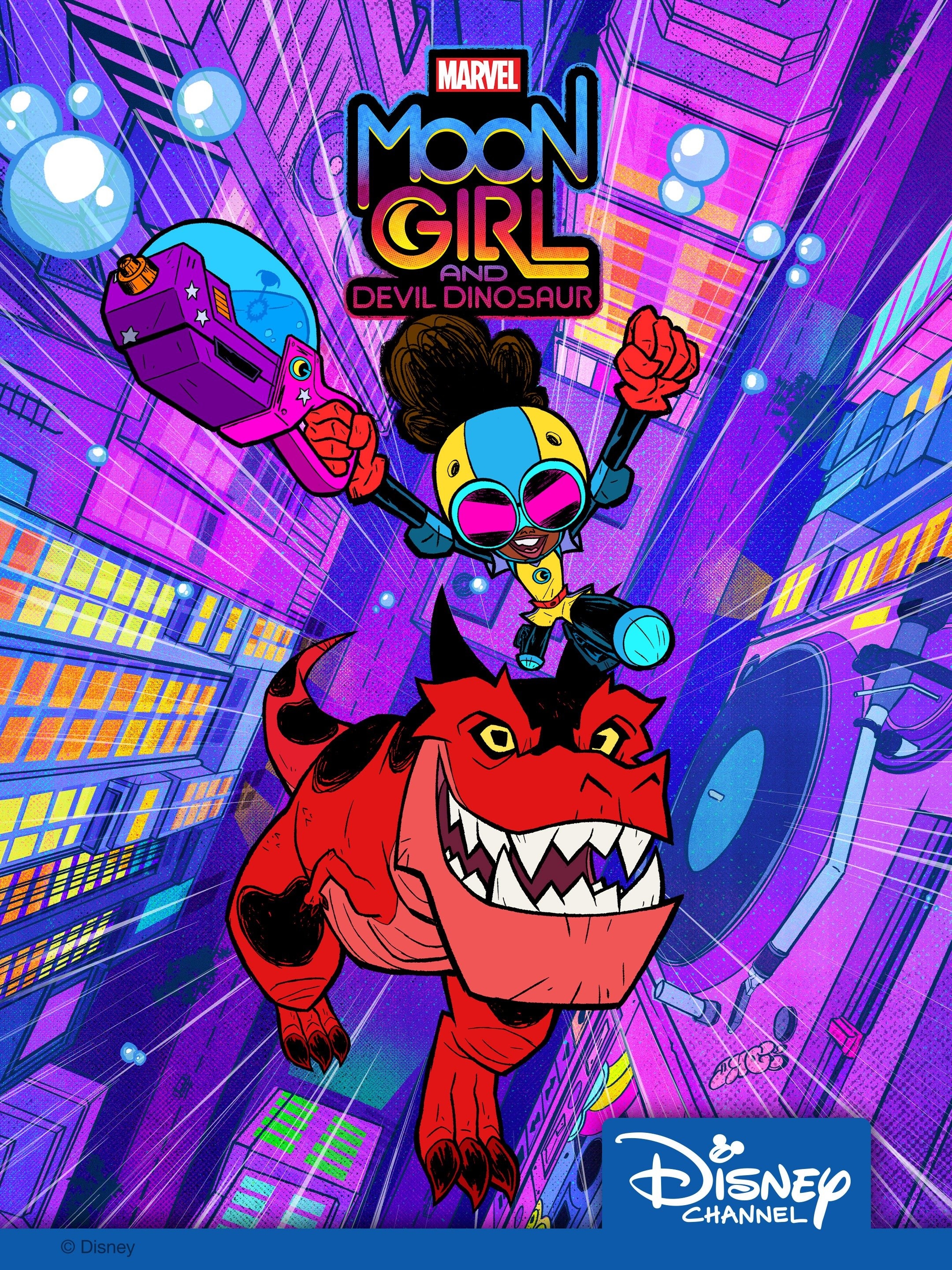 2160x2880 Marvel's Moon Girl and Devil Dinosaur, Phone