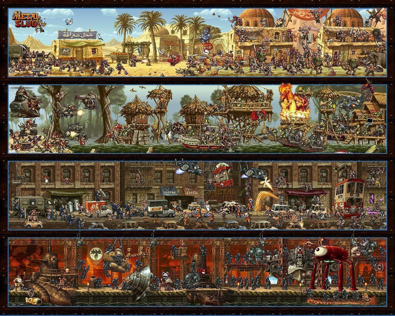 1280x1030 Metal Slug HD Wallpaper, Desktop