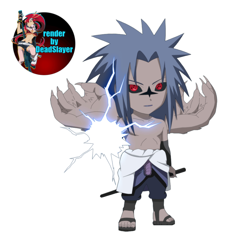 880x920 chibi sasuke uchiha Cursed Seal render, Phone