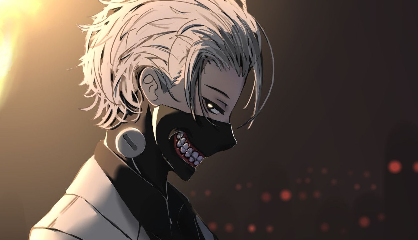 1340x770 Anime Tokyo Ghoul Kaneki Ken Laptop HD HD 4k Wallpaper, Desktop