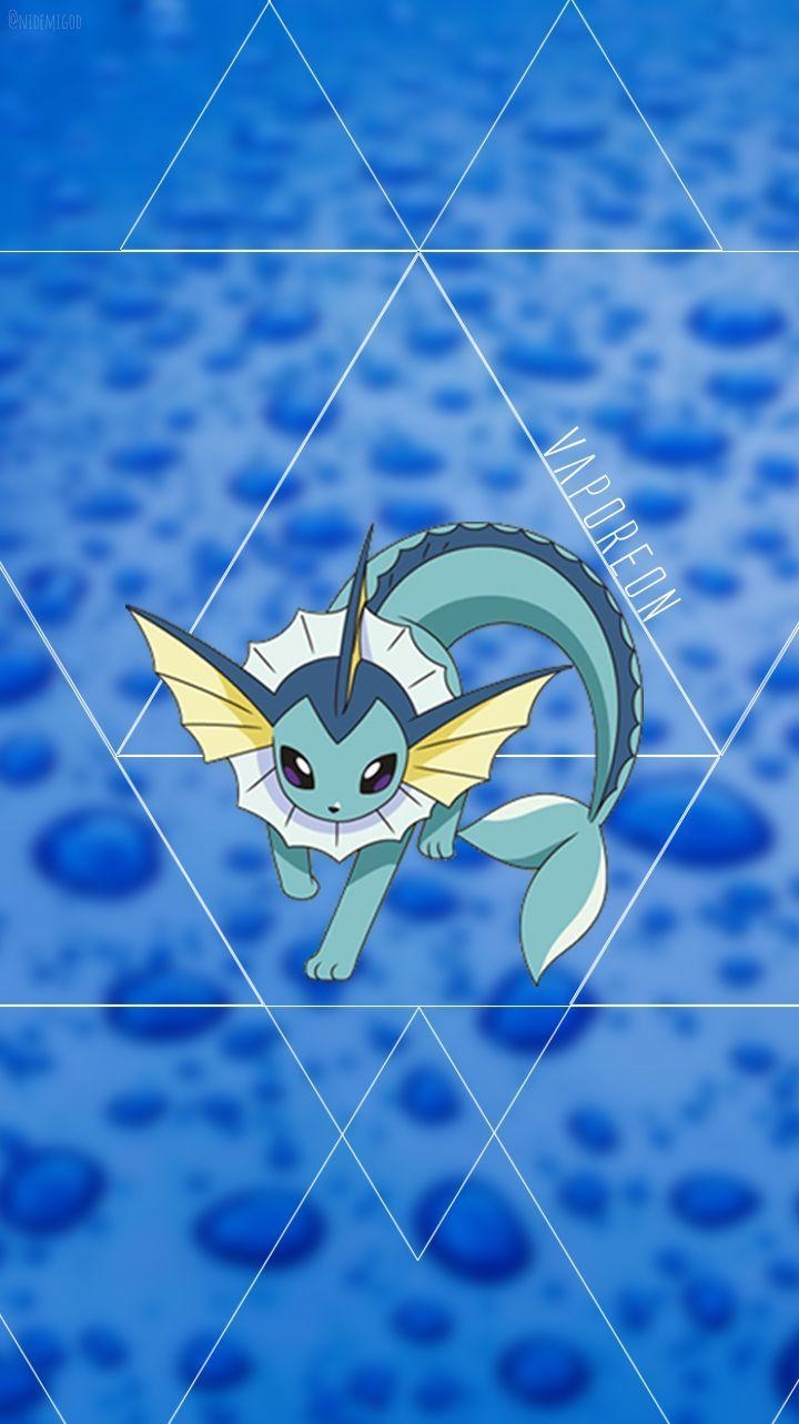 720x1290 Wallpaper Vaporeon Water Kind Pokèmon. ❤. HD Wallpaper, Phone