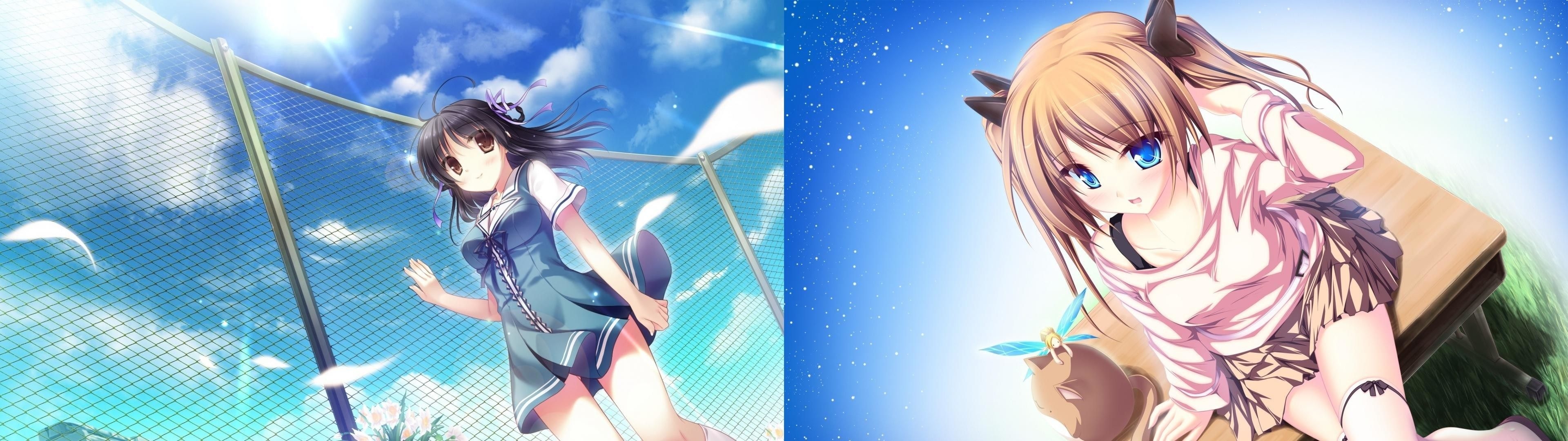 3840x1080 Zendha: 2 Monitor Wallpaper Anime, Dual Screen