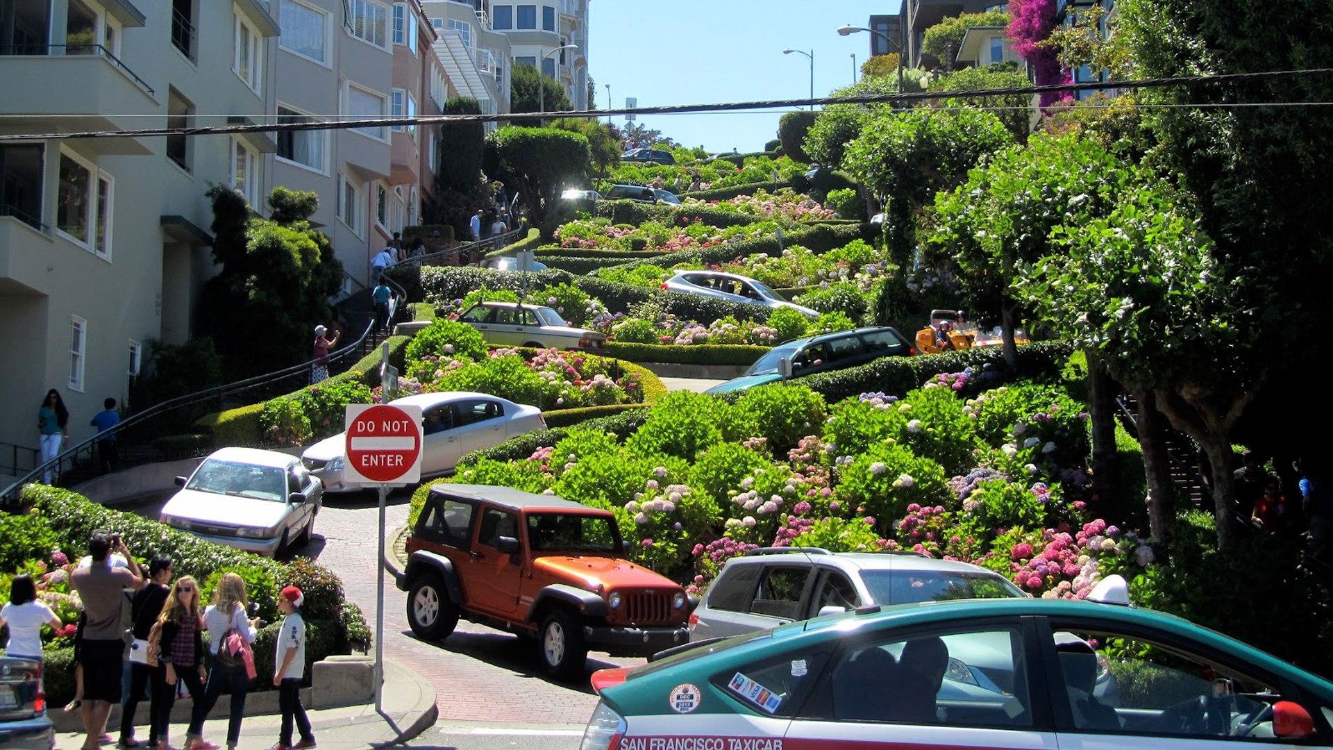 1920x1080 Lombard Street in San Francisco wallpaper and image, Desktop