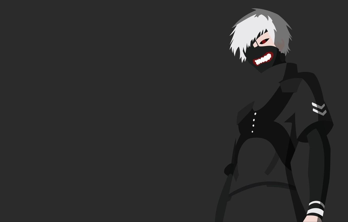 1340x850 Wallpaper minimalism, anime, boy, assassin, asian, manga, japanese, Desktop