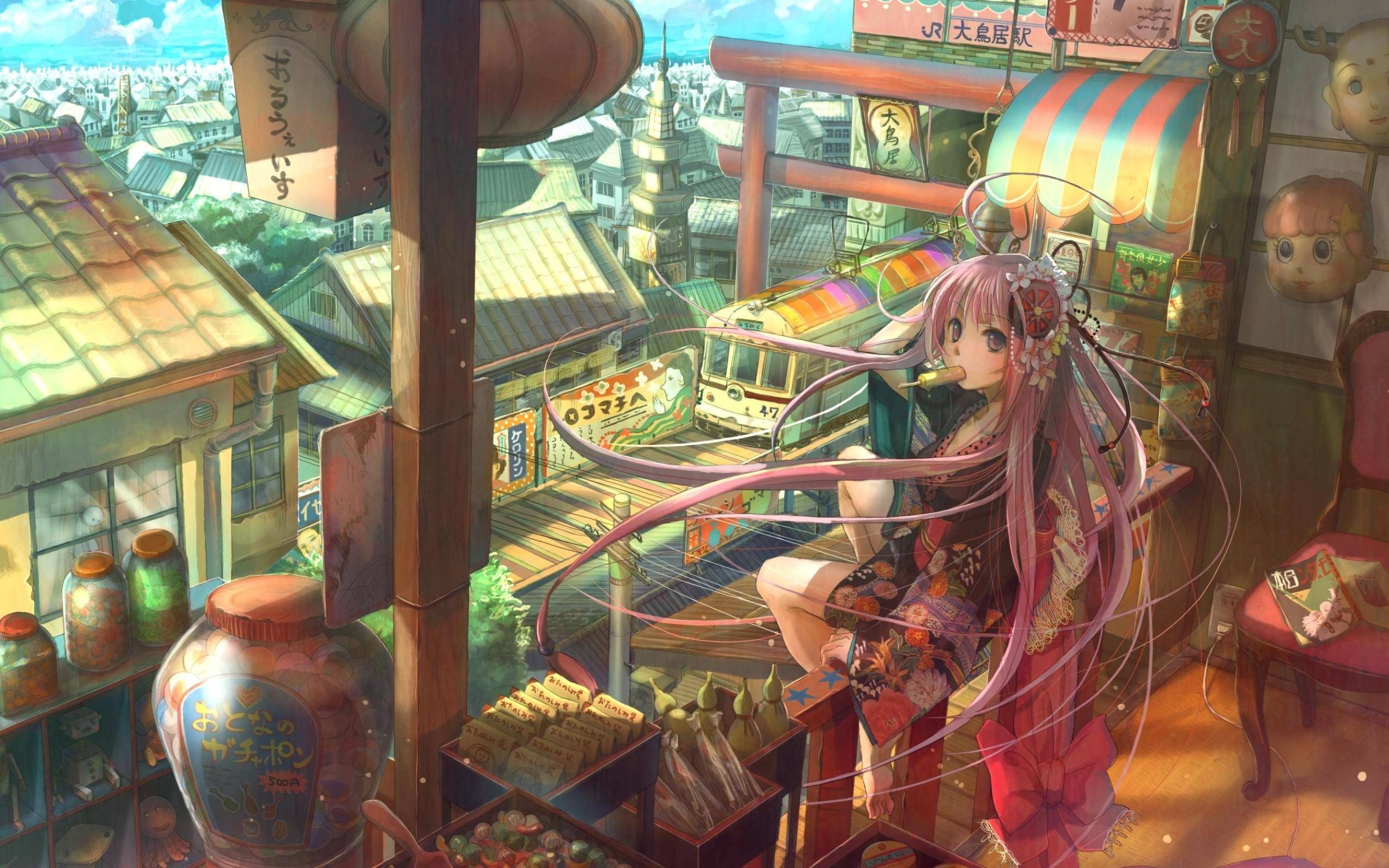 2560x1600 Ethnical Candy Shop & Manga Wallpaper, Desktop