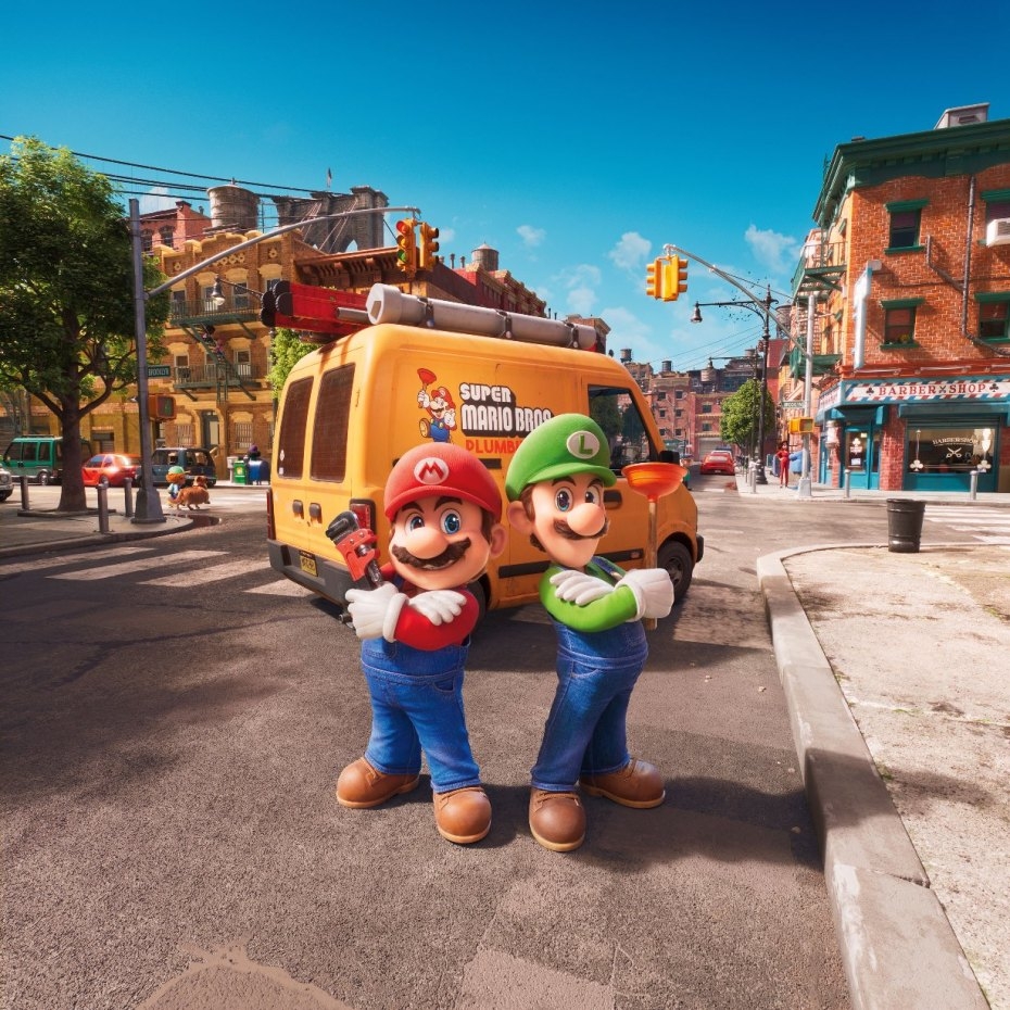 930x930 Posters for Super Mario Bros Movie leak online showing various characters Nintendo News, Phone