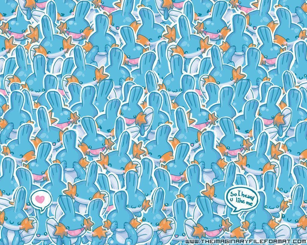 1030x820 Mudkip Background, Desktop