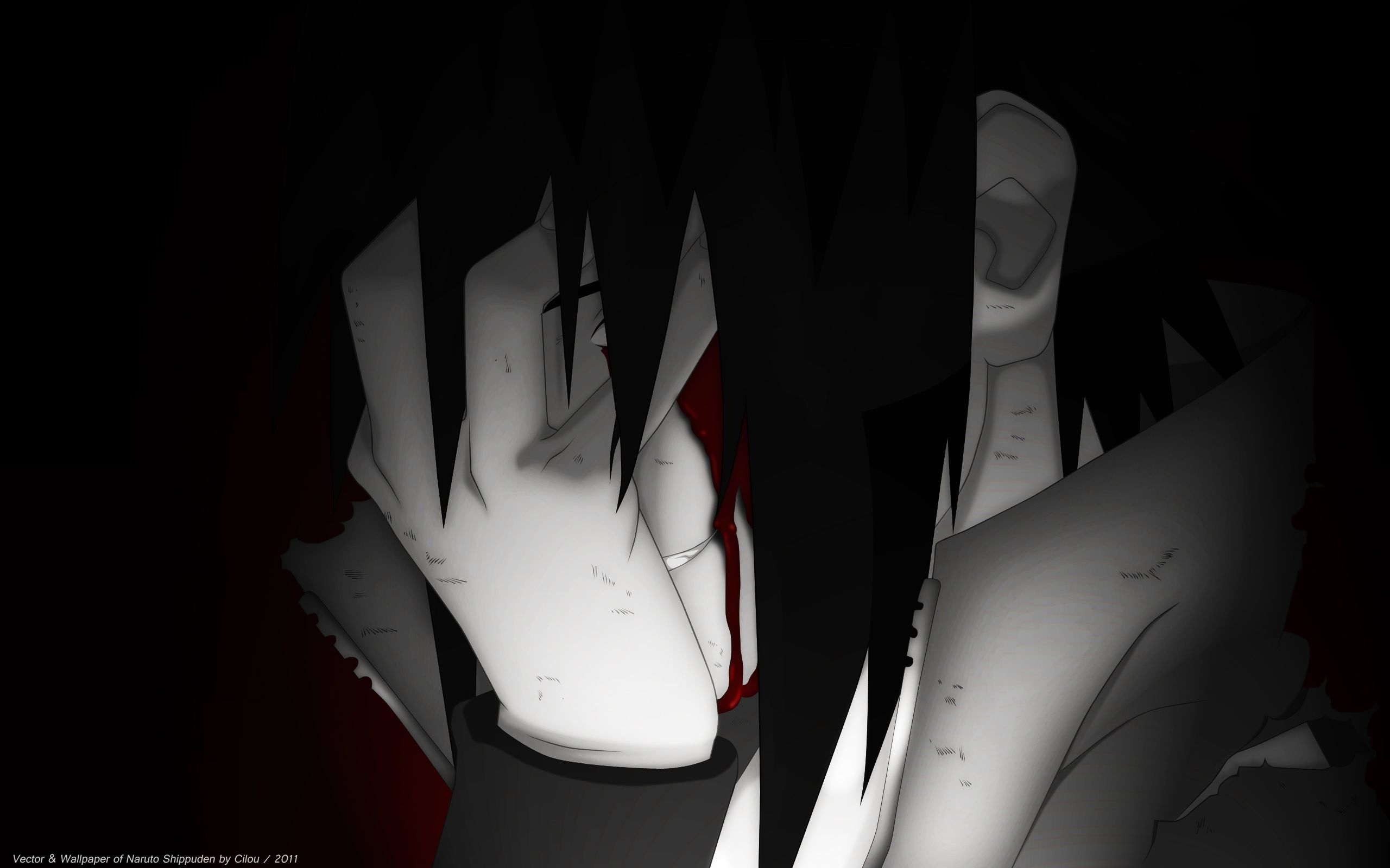 2560x1600 NARUTO dark blood wallpaperx1600, Desktop