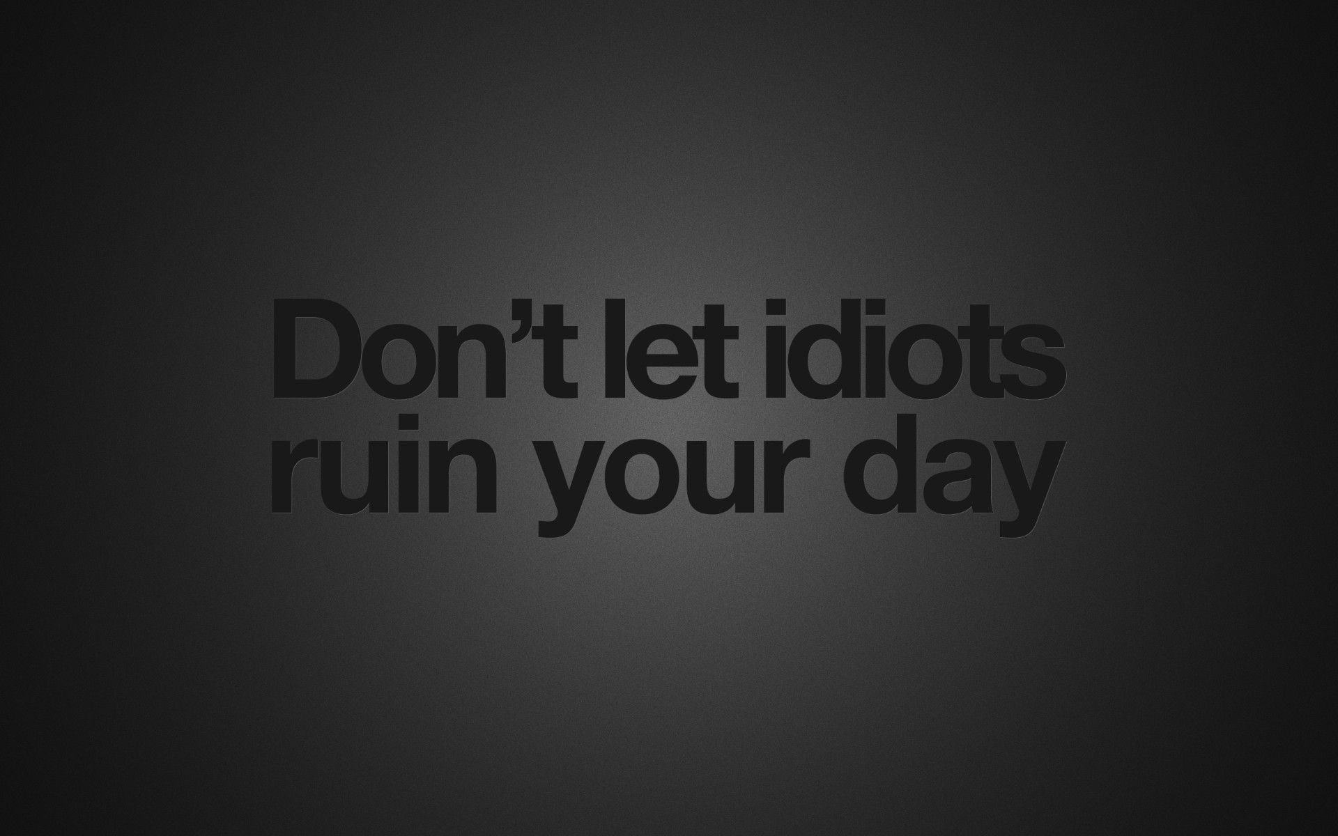 1920x1200 digital art, Text, Quote, Typography, Minimalism, Idiot, Simple, Desktop
