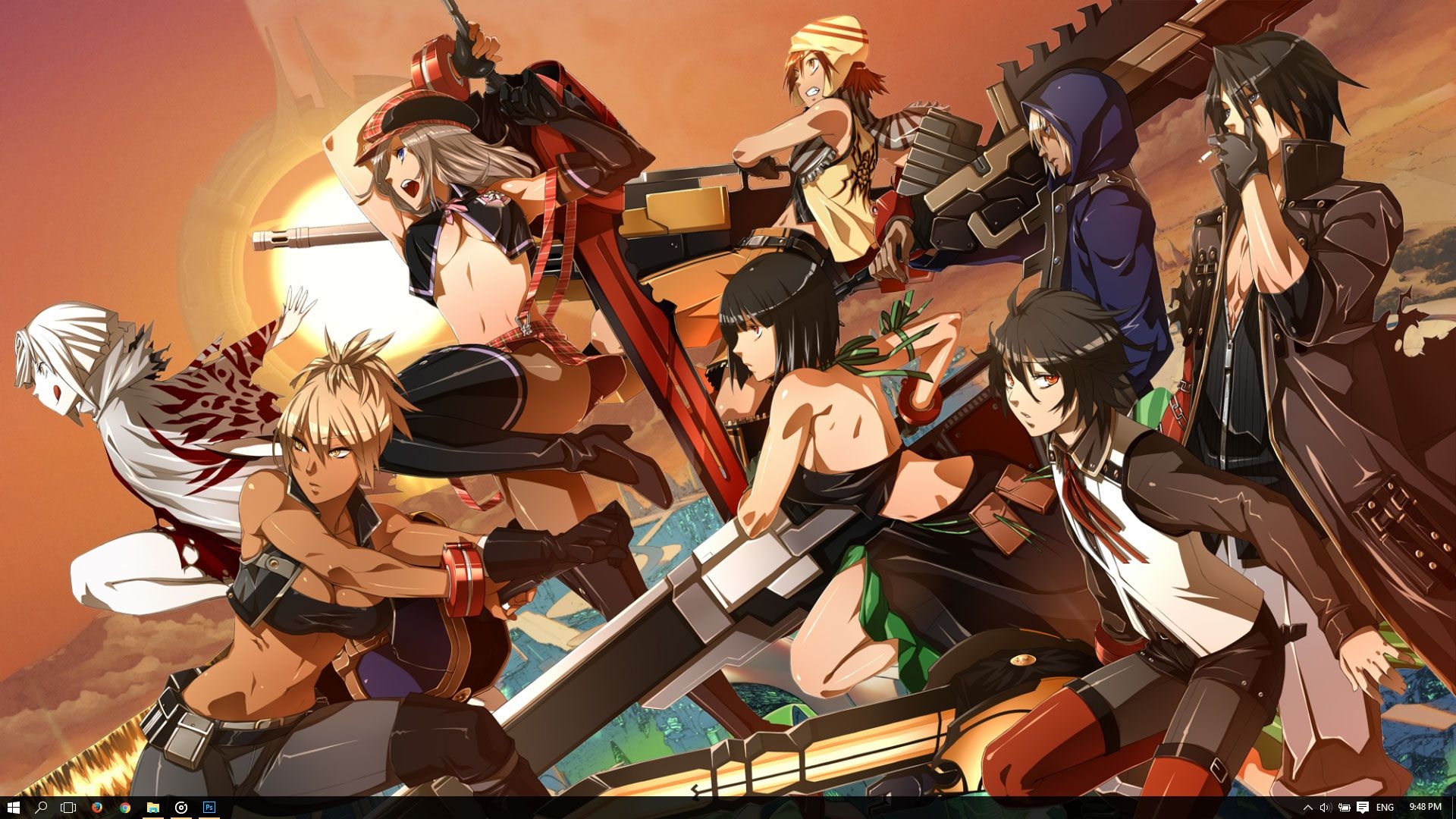 1920x1080 Using The God Arcs, All The Characters Together With Eater, Desktop