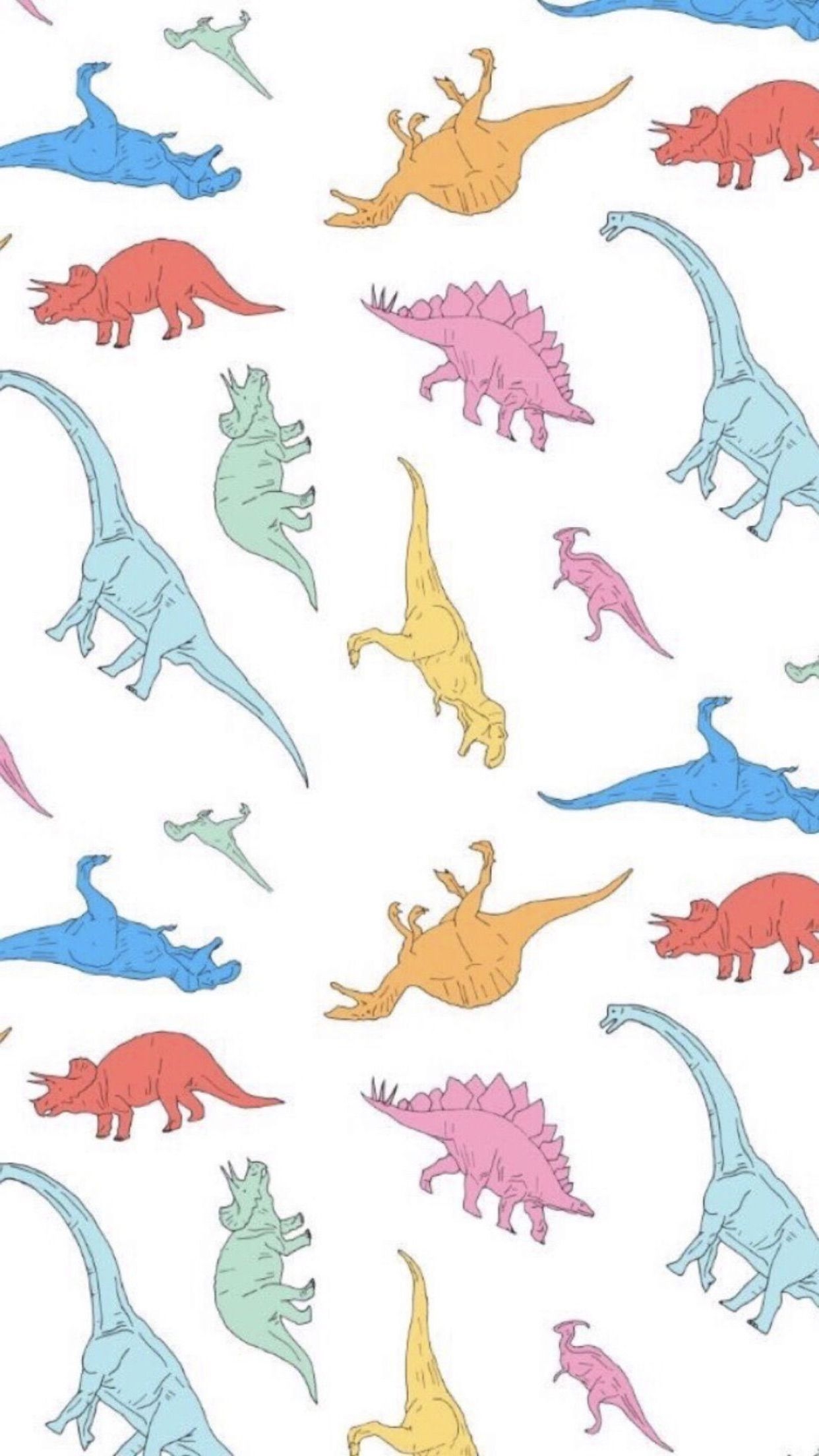 1250x2210 Cute Dinosaur Wallpaper Sunwallpaperun.com, Phone